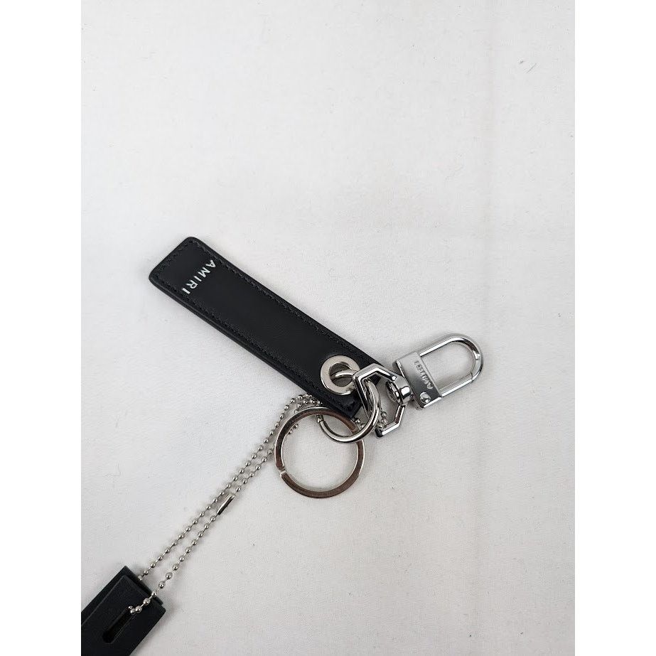 Amiri o1rshd1 Q:7 / Size: OS / Nappa Tag Keychain in Black Size ONE SIZE - 6 Thumbnail