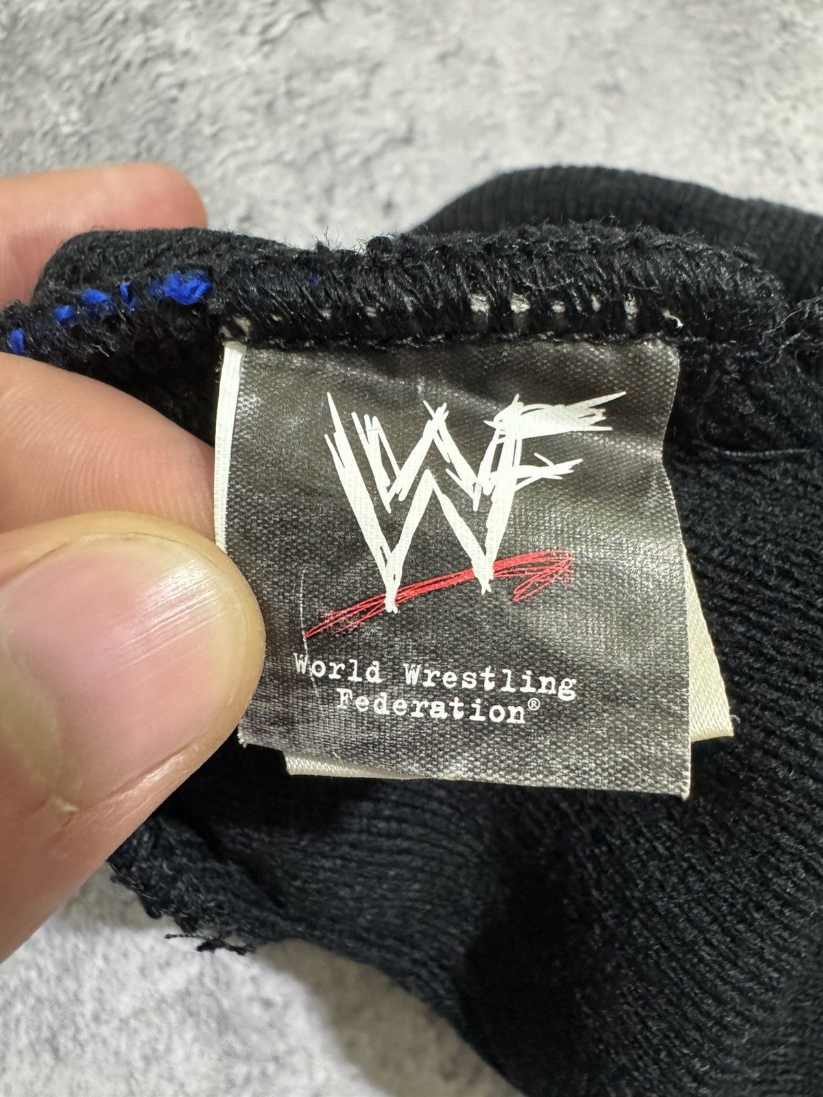 WWF Vintage WWF Stone Cold Skull Beanie Hat Size ONE SIZE - 5 Thumbnail