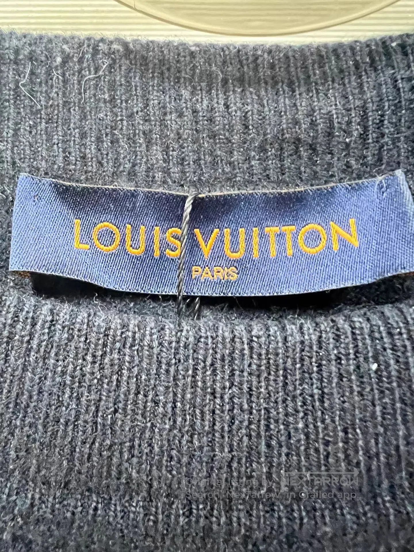Louis Vuitton Black Long Sleeve Crewneck Sweatshirt XL. Size US XL / EU 56 / 4 - 3 Thumbnail
