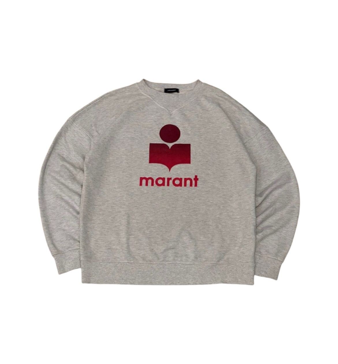 Isabel Marant × Isabel Marant Etoile Isabel Marant Big Basic Logo Sweathirt Size US M / EU 48-50 / 2 - 1 Thumbnail