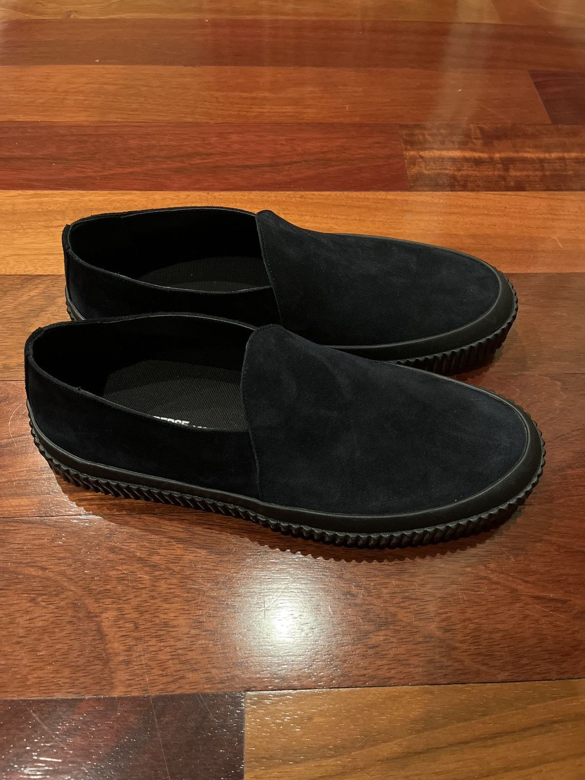 image of James Perse Sneakers Size 10 in Navy, Men's