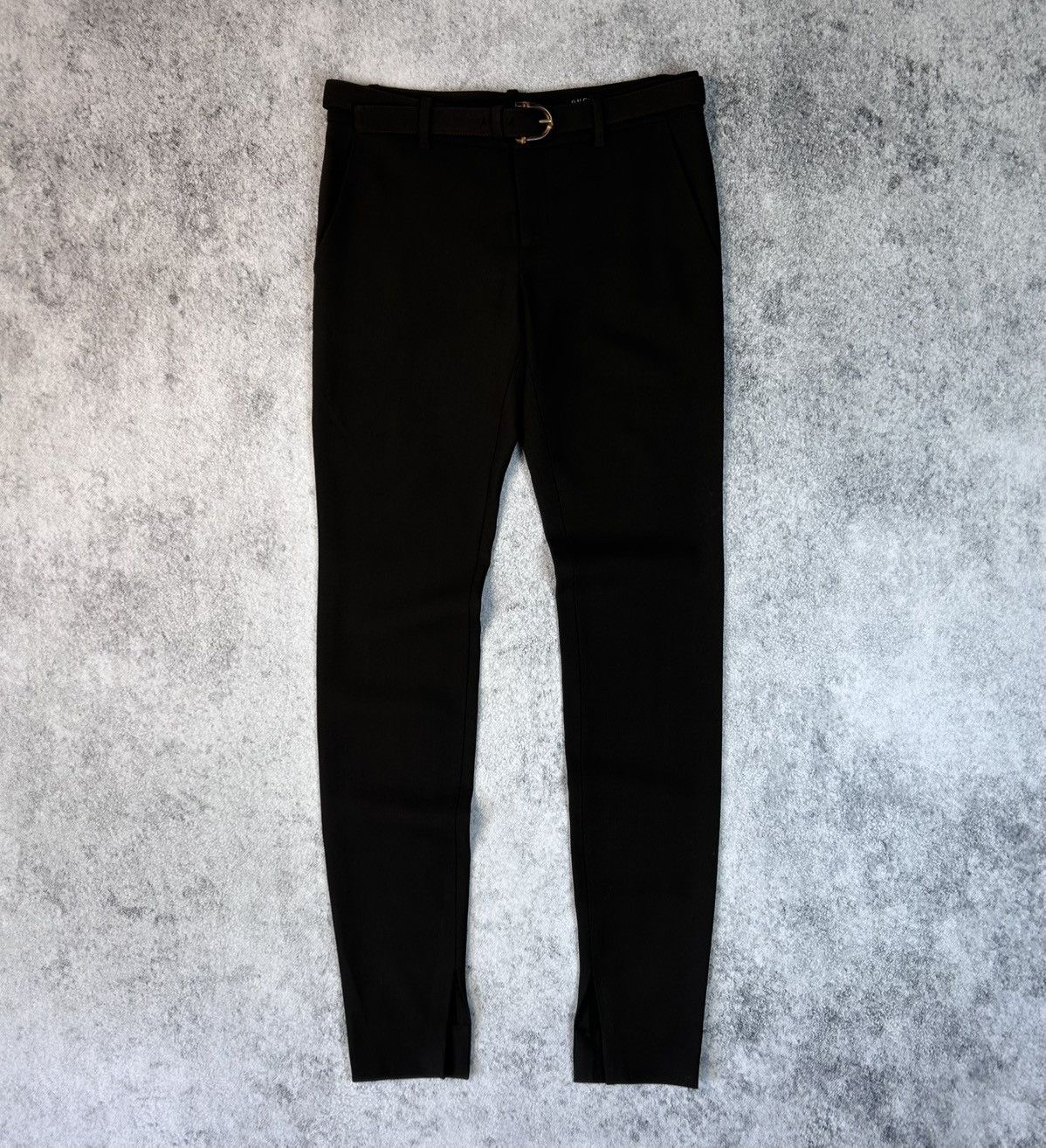 Gucci Luxury Gucci Tom Ford Women’s Wool Straight Pants Size 28" / US 6 / IT 42 - 2 Thumbnail