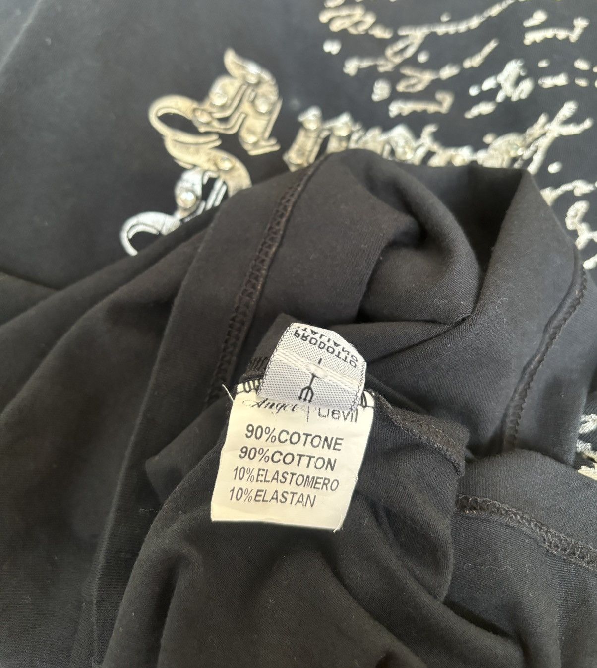 Hysteric Glamour Y2k Angel Devil Ifwixwasnine Punk Style Tshirt Size US M / EU 48-50 / 2 - 10 Thumbnail