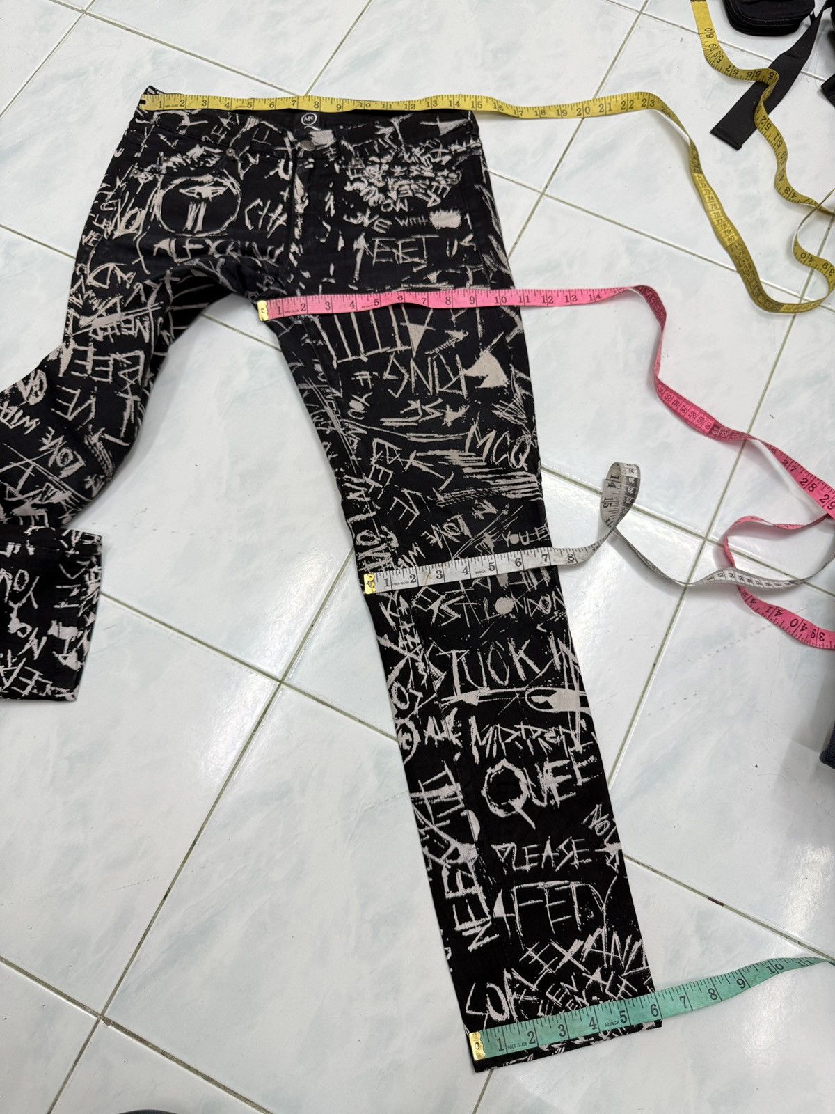 Alexander McQueen 🔥🔥🔥ARCHIVE ALEXANDER MCQUEEN PUNK PANTS Size US 29 - 19 Thumbnail