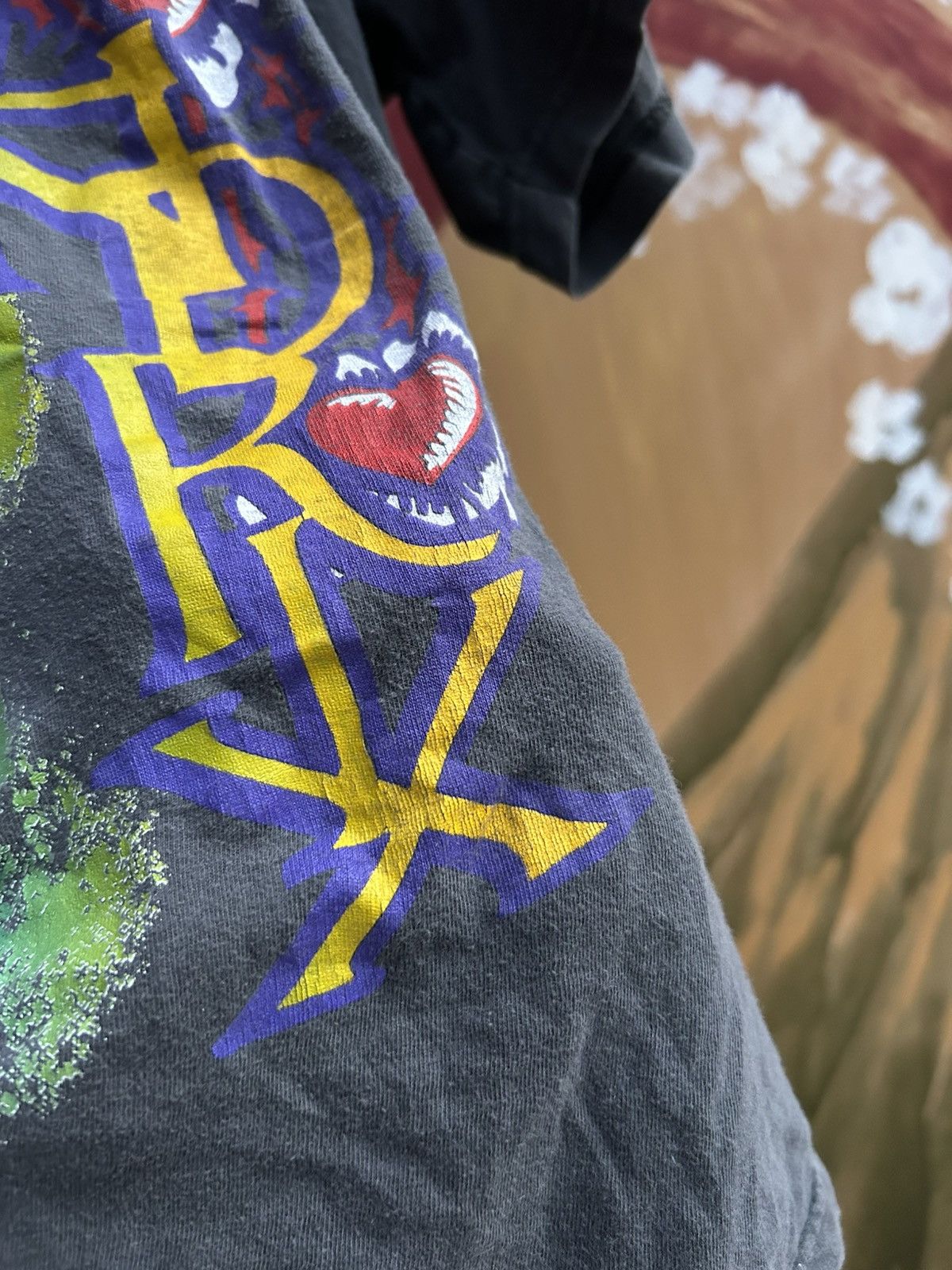 Jimi Hendrix × Vintage Vintage 80’s-90’s Jimi Hendrix All Over Print T-Shirt Size US S / EU 44-46 / 1 - 7 Thumbnail