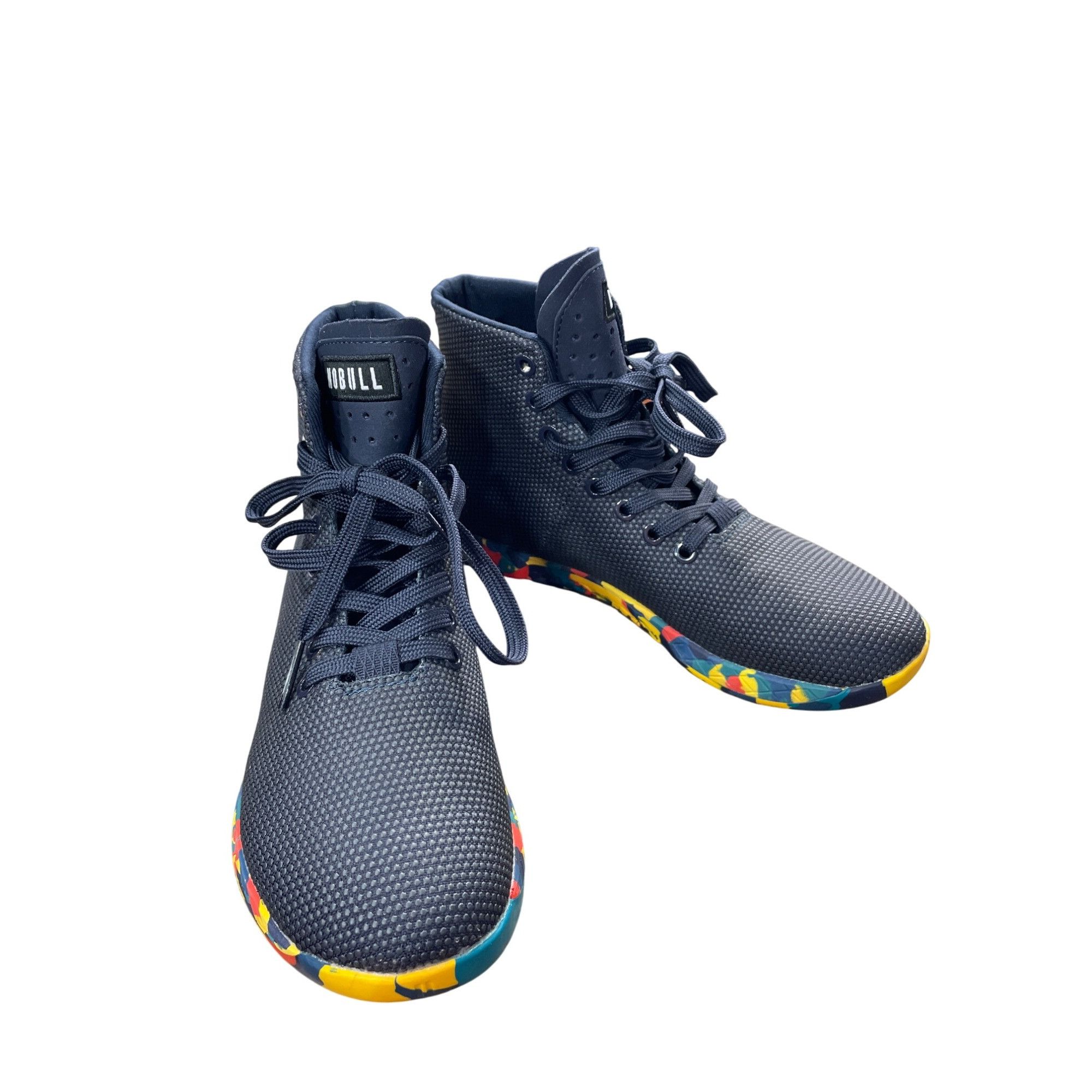 Designer Nobull womans blue trainers High Top shoes sneakers size 8 S Size US 8 / IT 38 - 14 Thumbnail