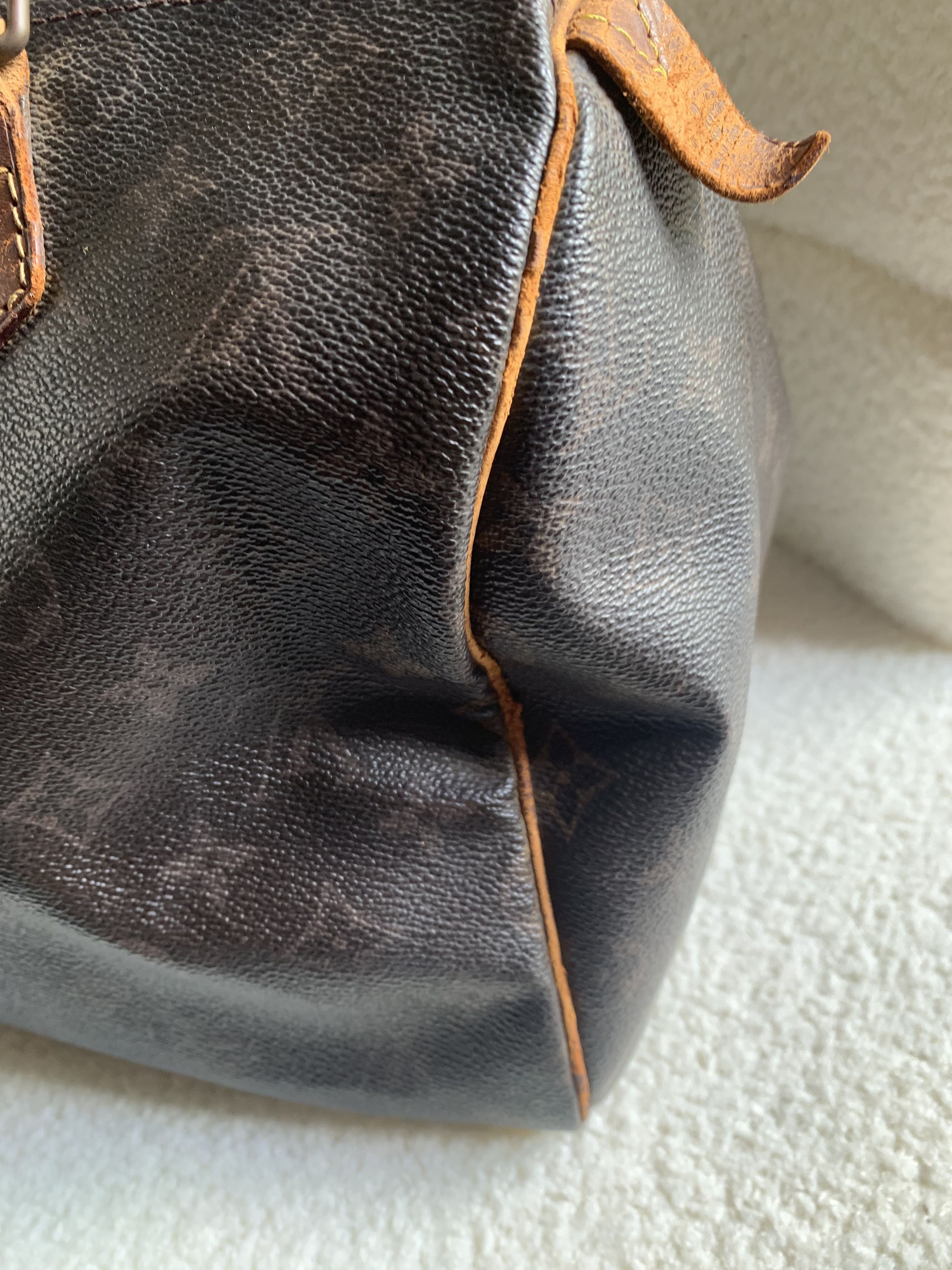 Louis Vuitton Speedy 30 Monogram Vintage 1983 Size ONE SIZE - 3 Thumbnail