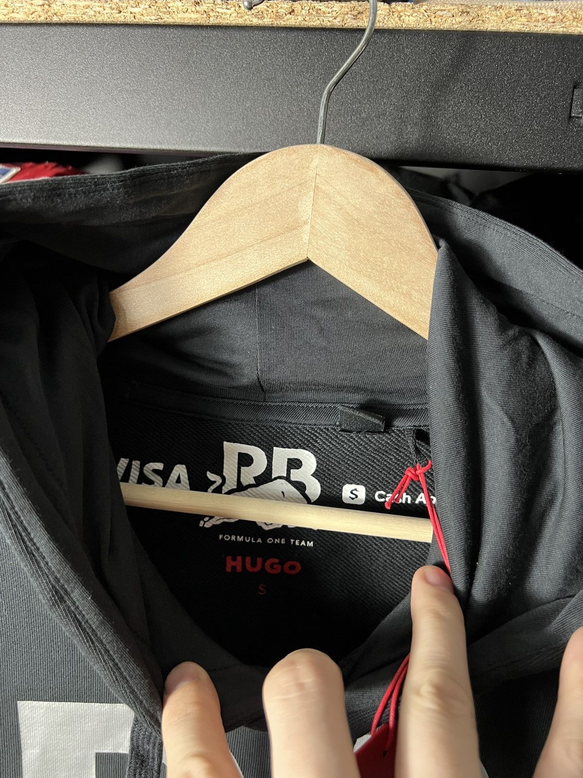 Hugo HUGO Red Bull Racing Oversized Hoodie Black F1 Visa Cash App Size US S / EU 44-46 / 1 - 14 Thumbnail