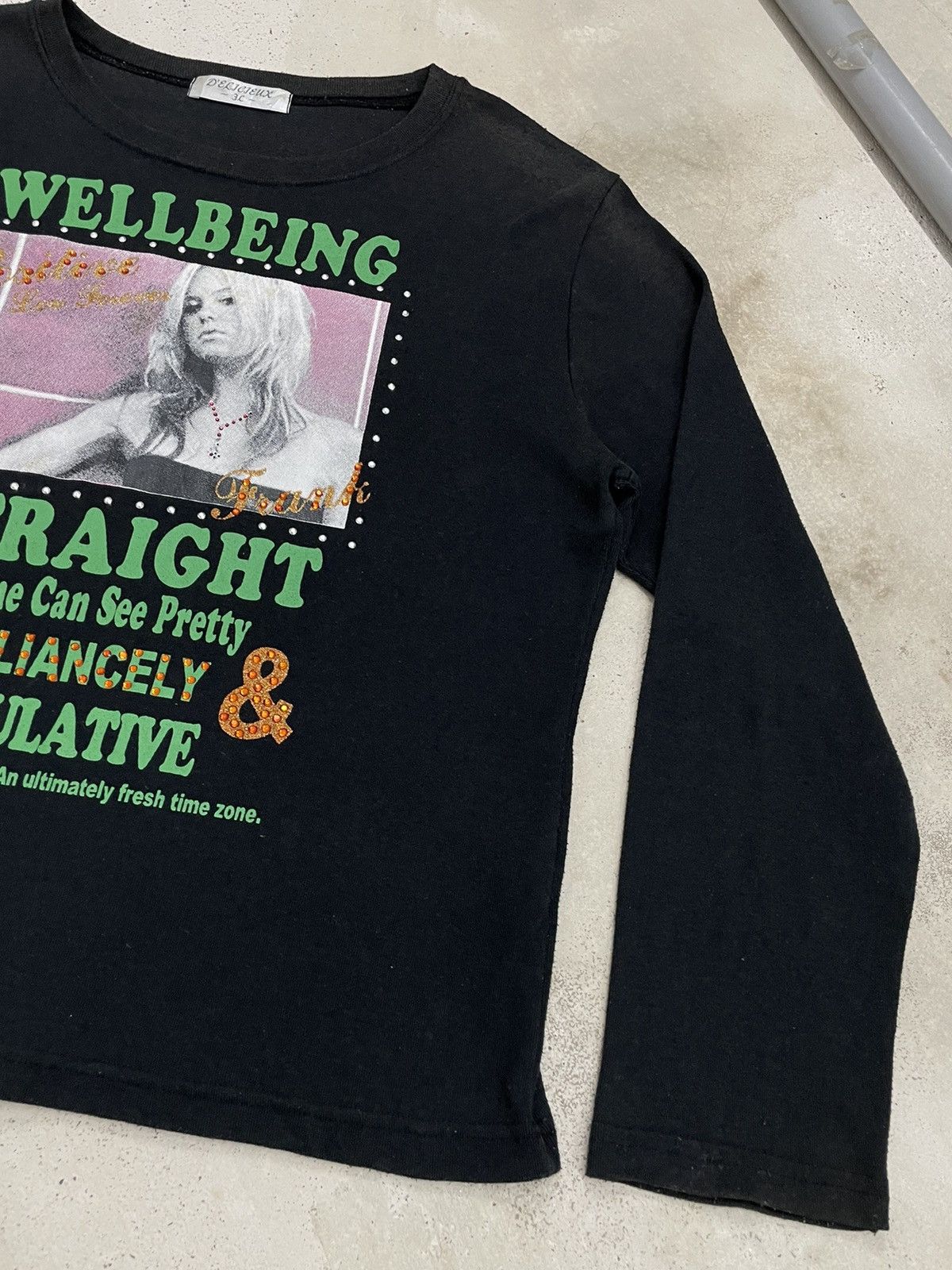 Hysteric Glamour Faded Deljejeux Hysteric Style Phot Tee Blink Wording Size US L / EU 52-54 / 3 - 4 Thumbnail