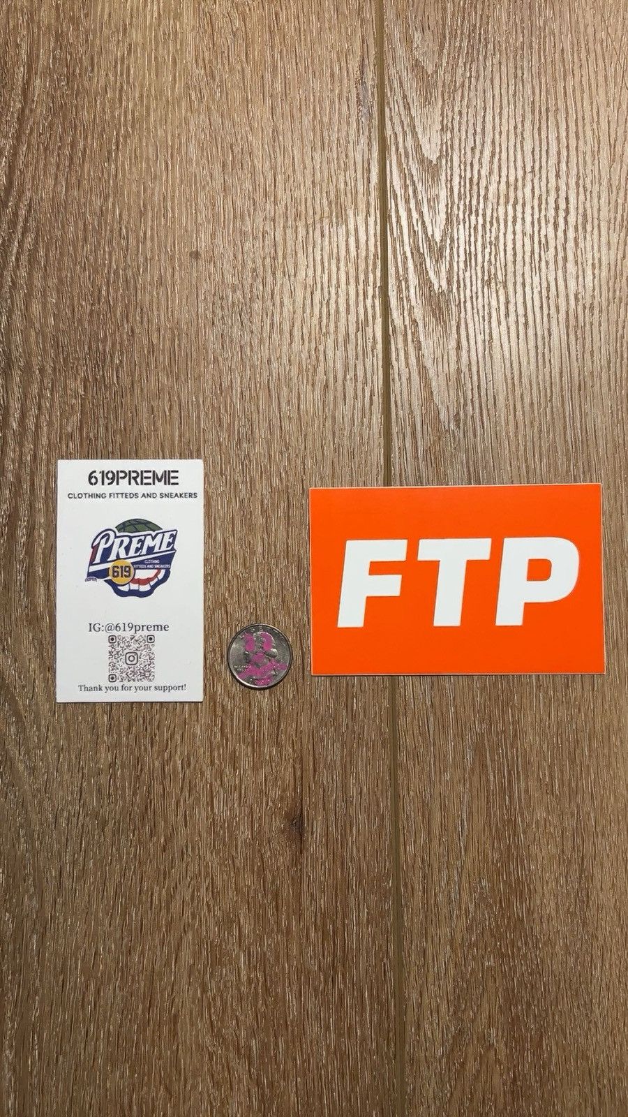 Fuck The Population FTP STICKER Size ONE SIZE - 1 Preview