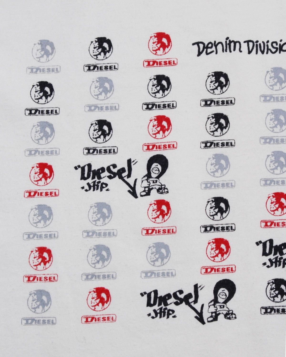 Diesel 2000S DIESEL MULTI LOGO TEE Size US L / EU 52-54 / 3 - 3 Thumbnail