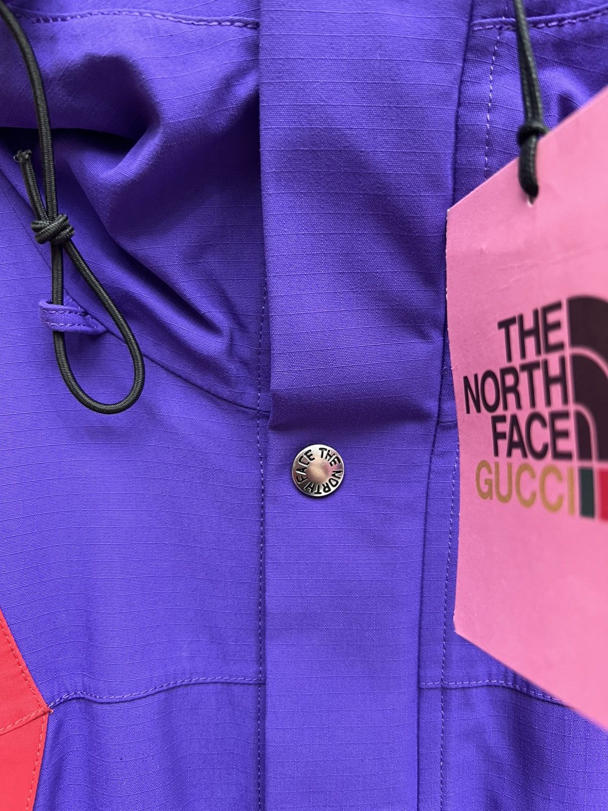 Gucci Gucci x Northface Red/Purple Windbreaker Size US M / EU 48-50 / 2 - 7 Thumbnail
