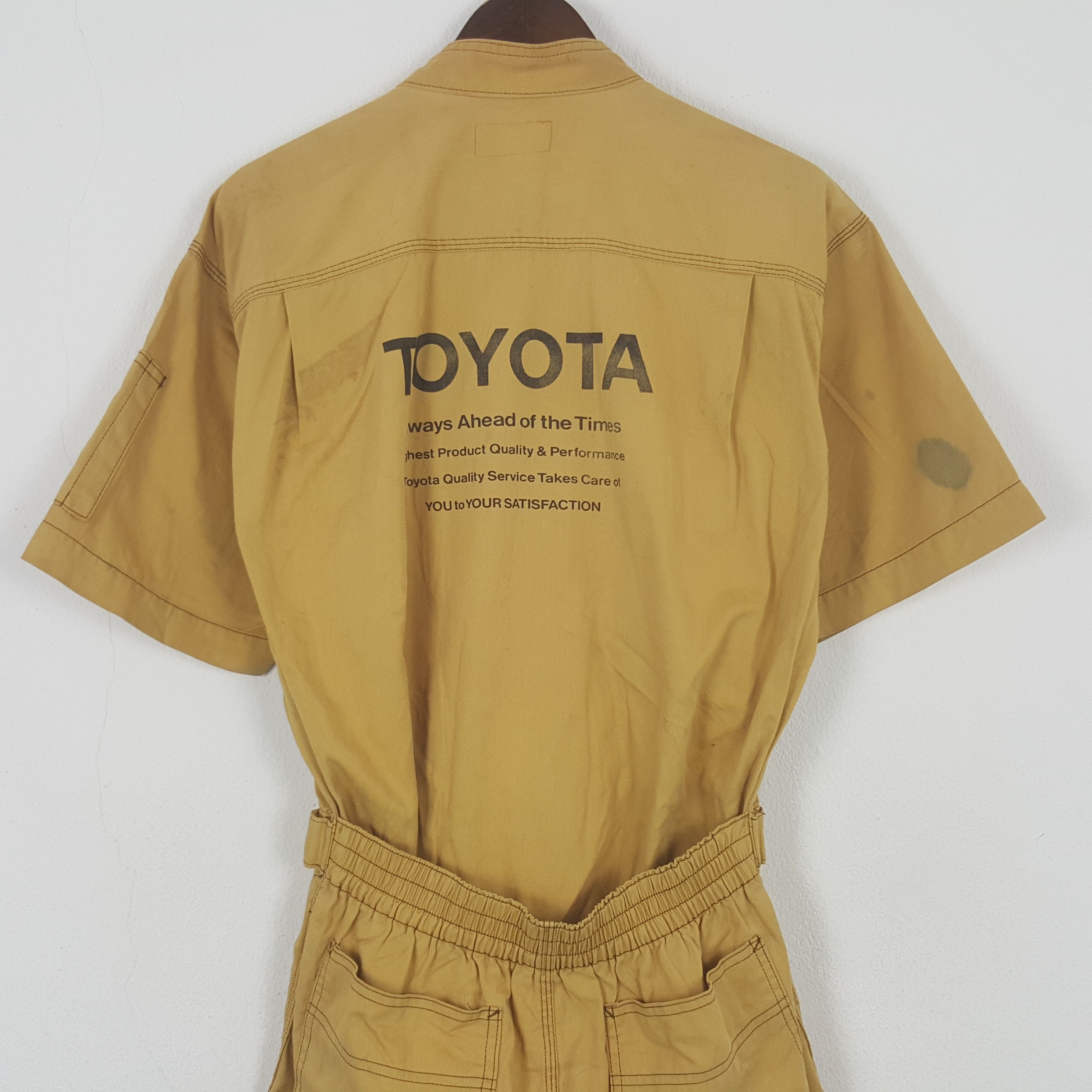 Sports Specialties Vintage Toyota Sport Coverall Jumpsuit Jacket Size US M / EU 48-50 / 2 - 2 Thumbnail
