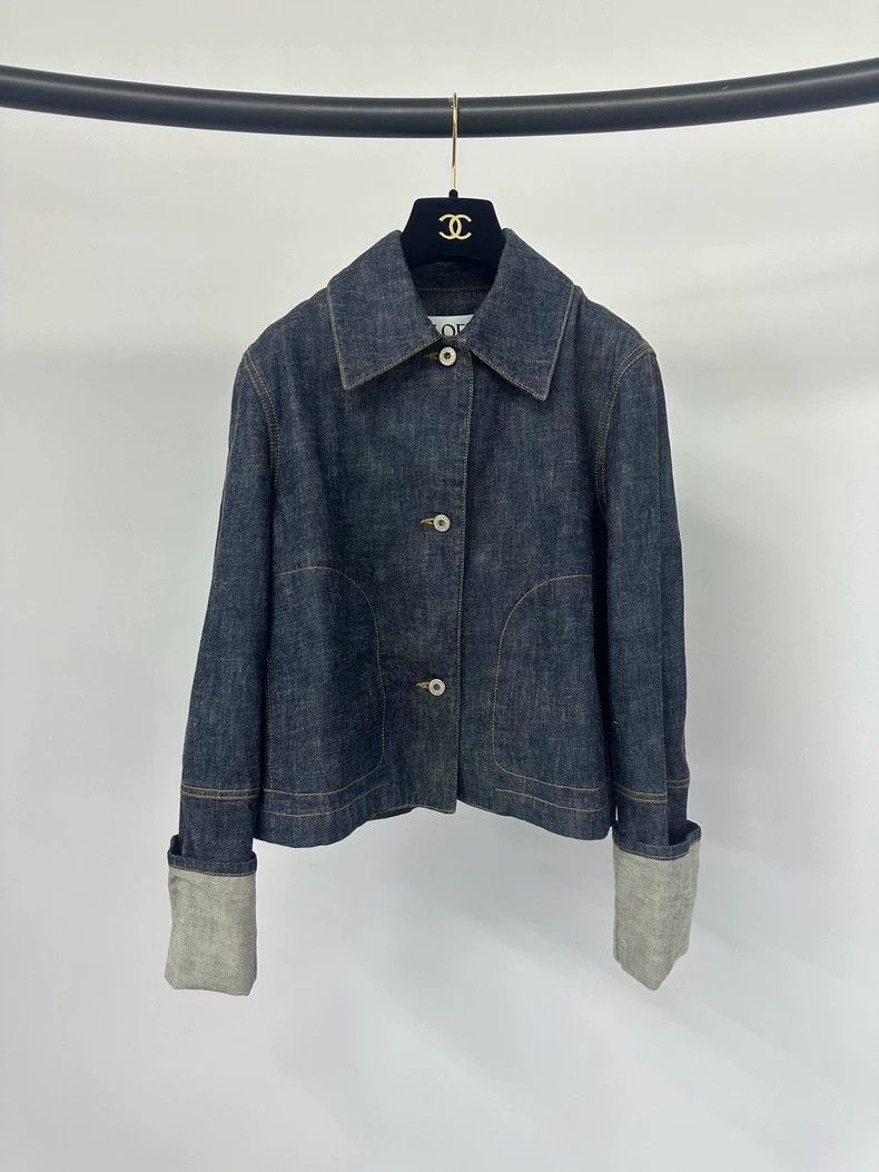 Loewe LOEWE Classic denim jacket Size XS / US 0-2 / IT 36-38 - 1 Thumbnail