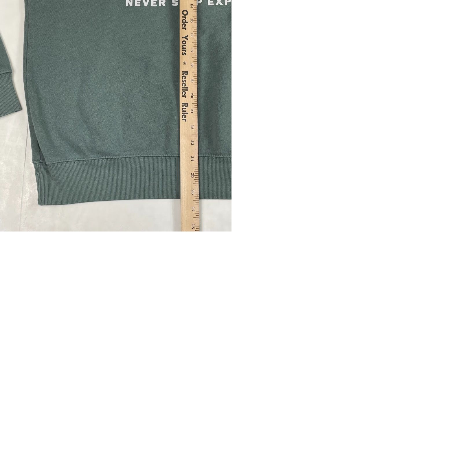 The North Face The North Face Hoodie Mens Medium Green Pullover Lined Hooded Pockets Outdoor 2000s Fall Winter Mens Size US M / EU 48-50 / 2 - 9 Thumbnail