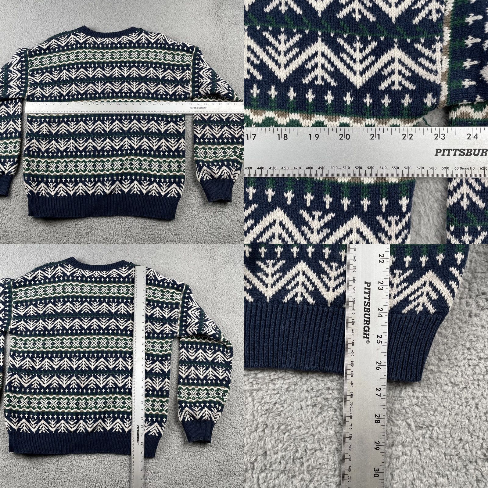 Vintage VINTAGE Peconic Bay Traders Men’s XL Cotton Knit Sweater Made In USA 90s EUC Size US XL / EU 56 / 4 - 9 Thumbnail