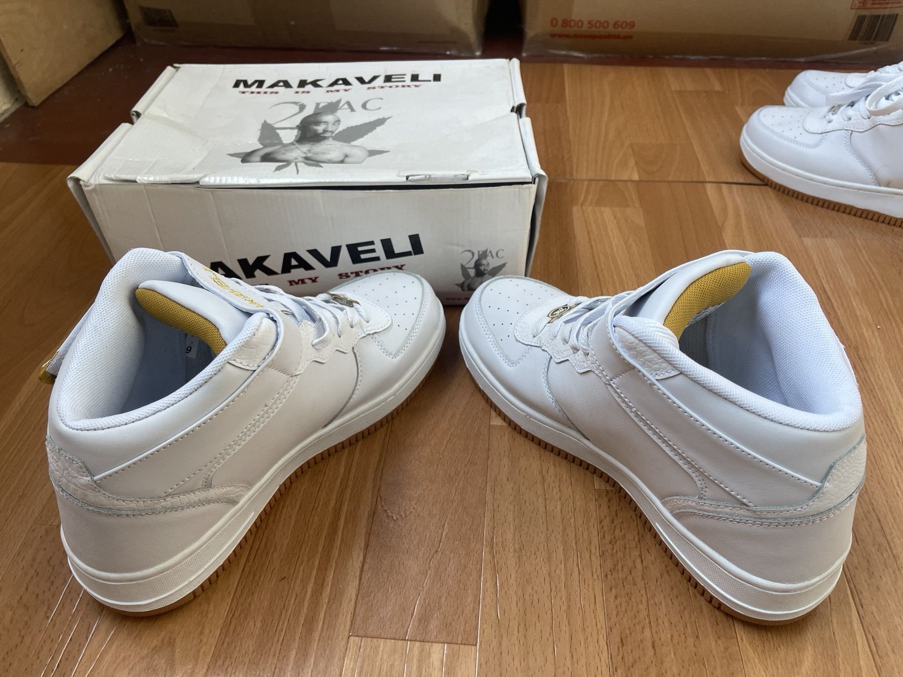 Makaveli MAKAVELI Branded sneakers, 2Pac shoes, Hi Top vintage US 9 Size US 9 / EU 42 - 8 Thumbnail