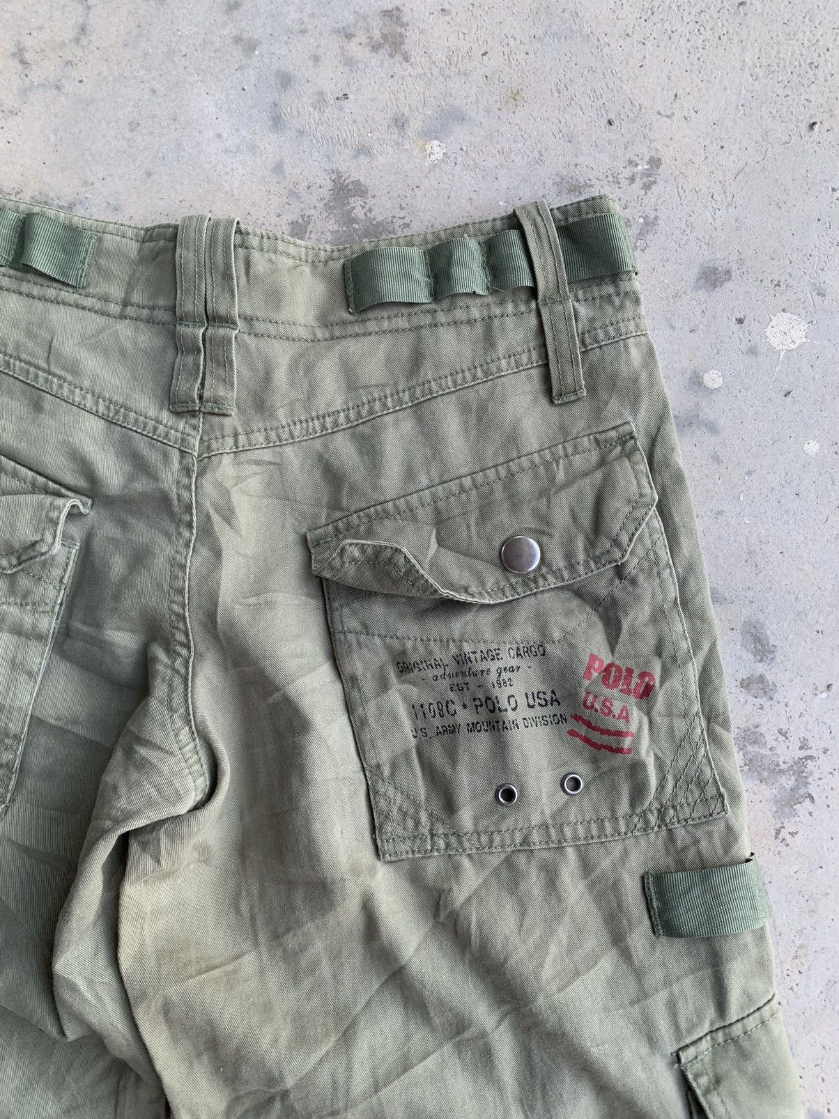 Japanese Brand Polo Usa Cargo Pants Size US 28 / EU 44 - 7 Thumbnail