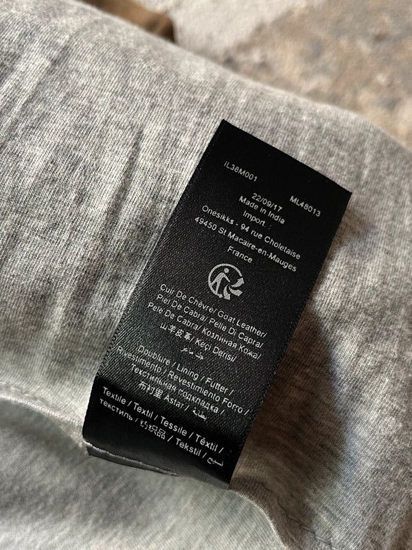 IKKS IKKS Mens 2017 Goat Leather Jacket Sz S High Quality Size US S / EU 44-46 / 1 - 6 Thumbnail