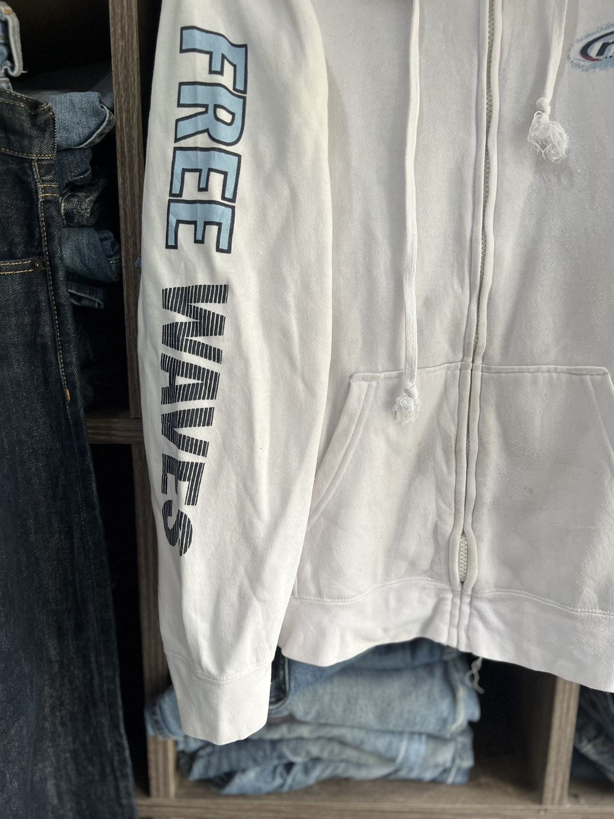 Japanese Brand 🔥Nev Free Waves Zipper Hoodie Size US M / EU 48-50 / 2 - 6 Thumbnail