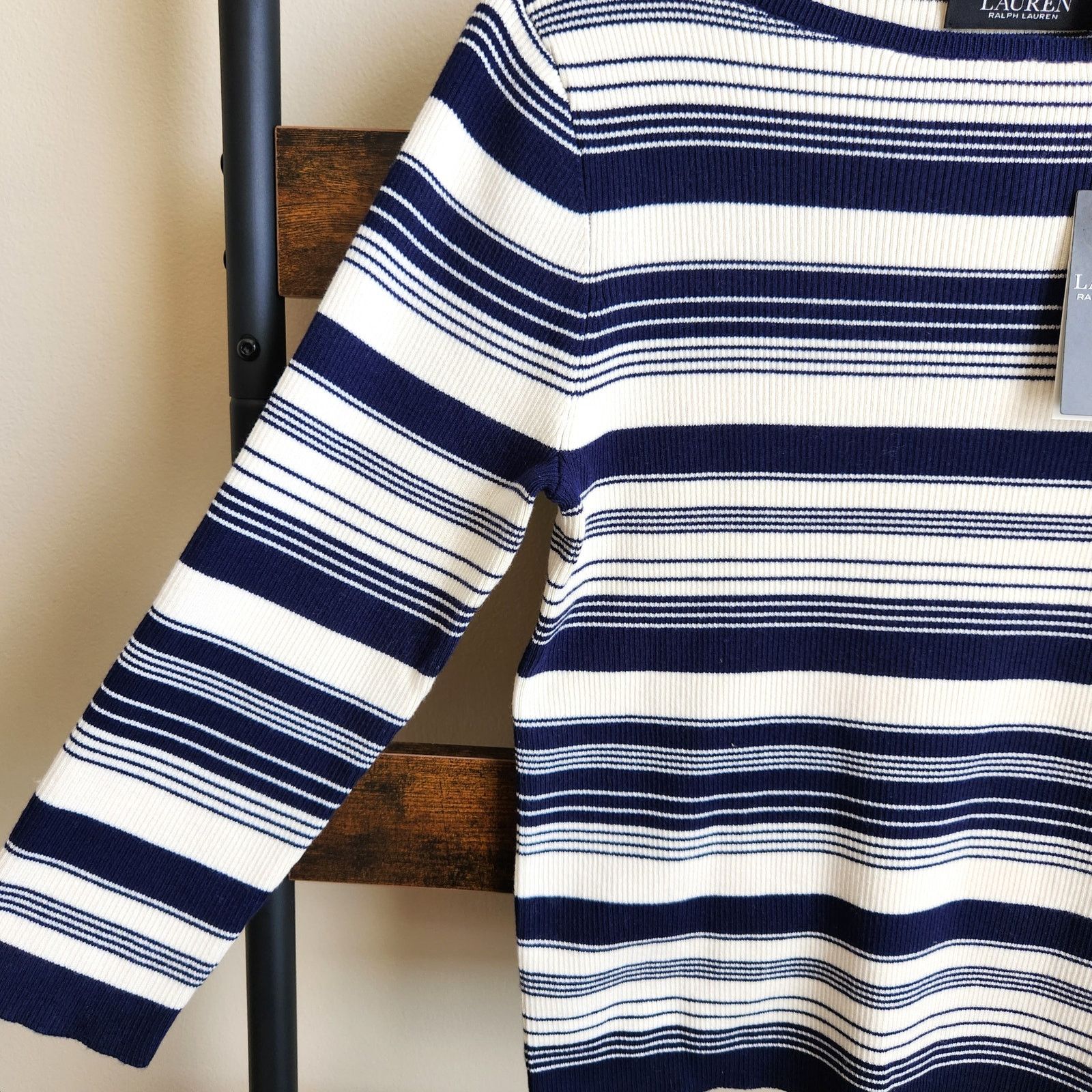 Lauren Ralph Lauren Ralph Lauren Women Casual Knit Ribbed Sweater Size XXL Size XXL / US 16-18 / IT 52-54 - 4 Thumbnail