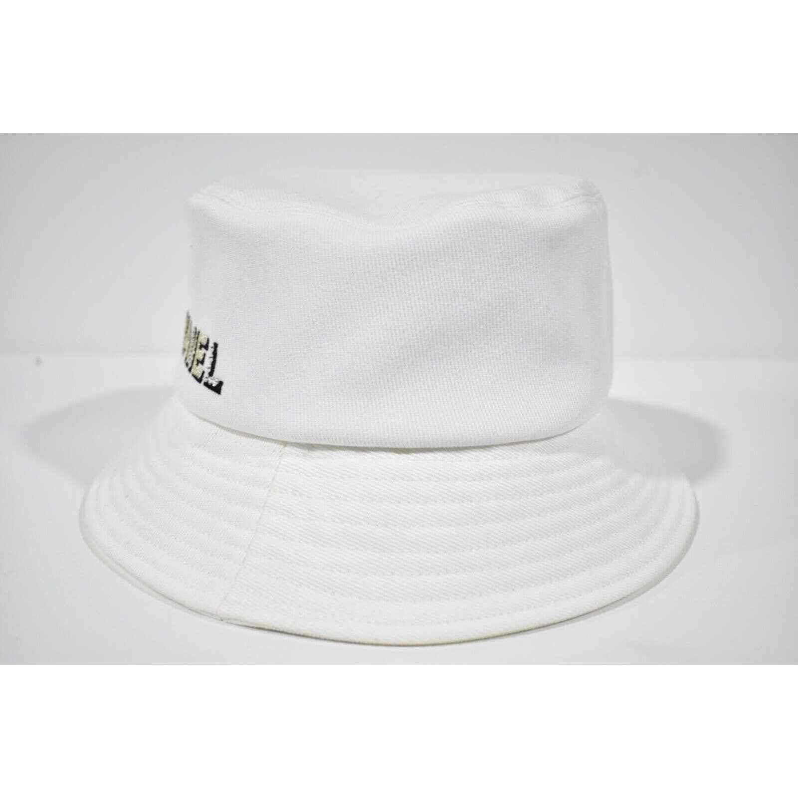 Chanel Chanel Denim Crystal Sequin Sun Cloche Bucket Hat Medium M Size ONE SIZE - 7 Thumbnail