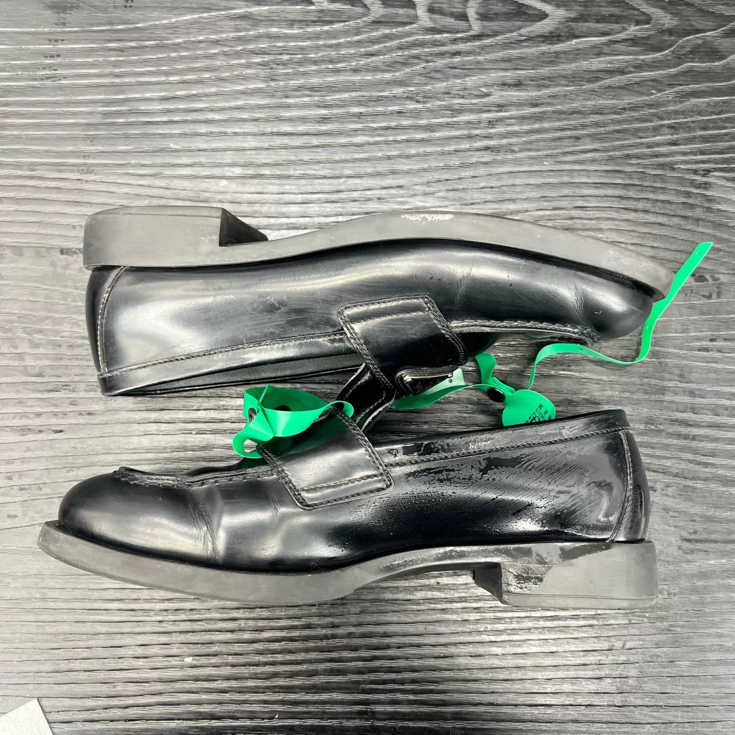 Prada PRADA Leather Glossy Loafer 36.5 New Size US 6 / IT 36 - 2 Thumbnail