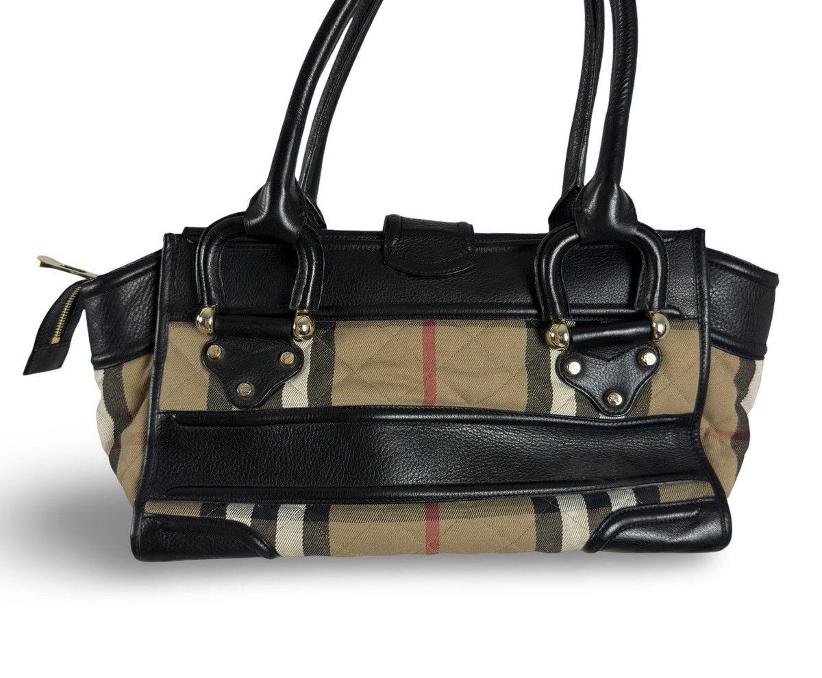 Burberry Burberry Nova Check & Leather bag Size ONE SIZE - 2 Thumbnail