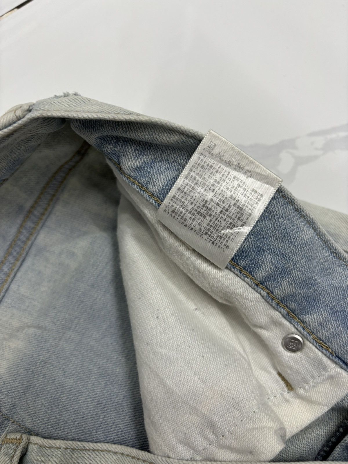 Jean × Undercover × Uniqlo Vintage Uniqlo Japan Distressed Denim Jeans Size US 34 / EU 50 - 11 Thumbnail