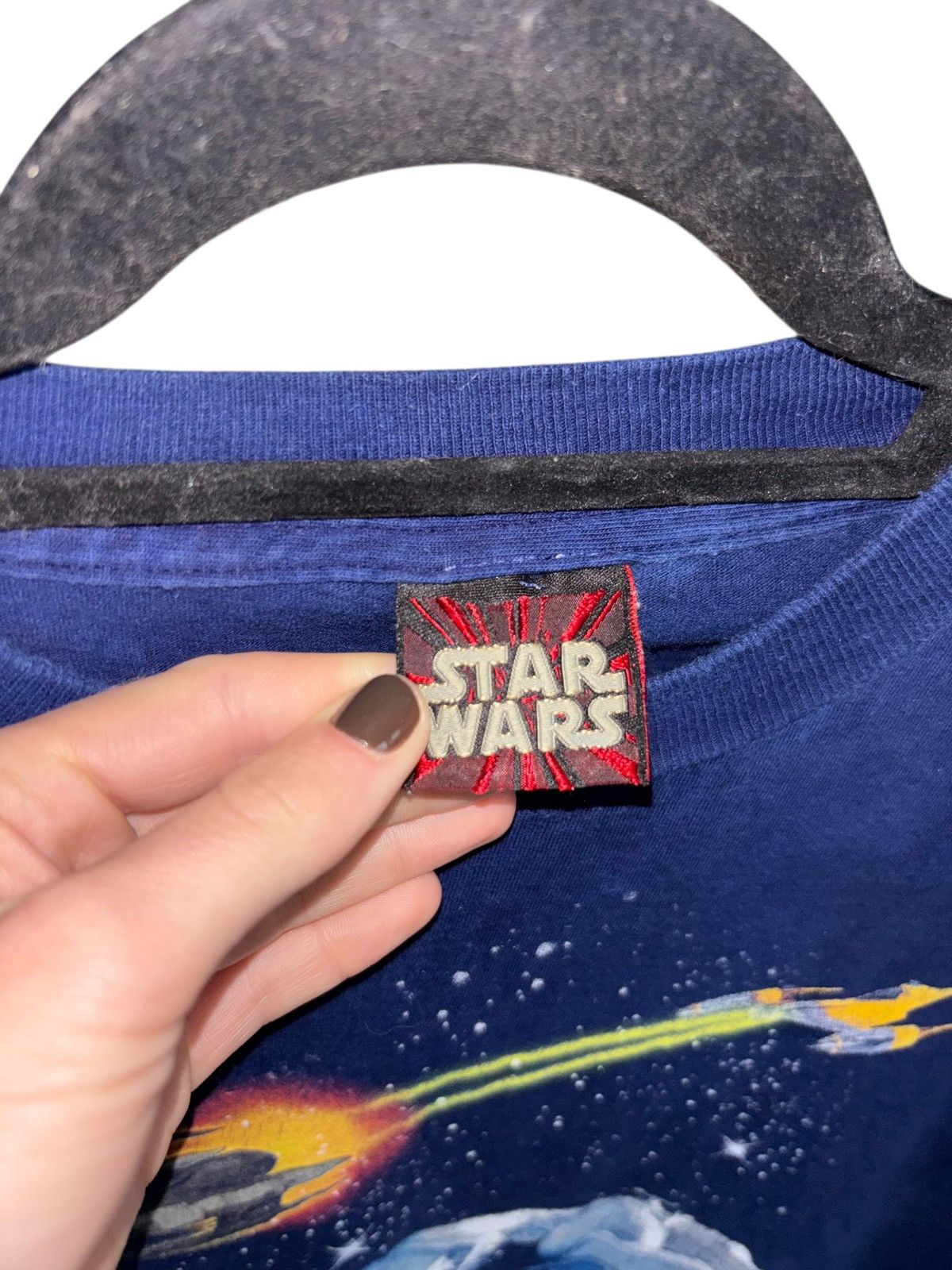 Star Wars Vintage 90's Star Wars Episode 1 Promo AOP T-Shirt Size US XL / EU 56 / 4 - 3 Thumbnail