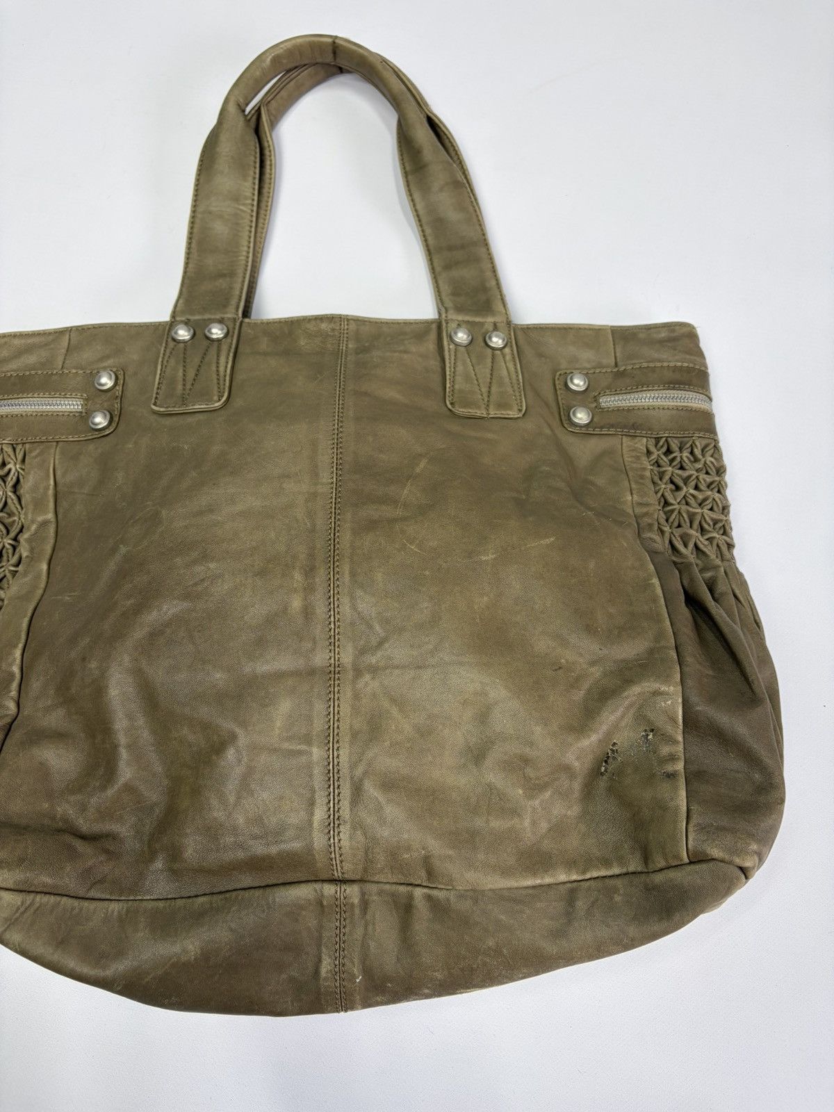 If Six Was Nine Vintage 00s If Six Was Nine Like Balenciaga Leather Bag Size ONE SIZE - 14 Thumbnail