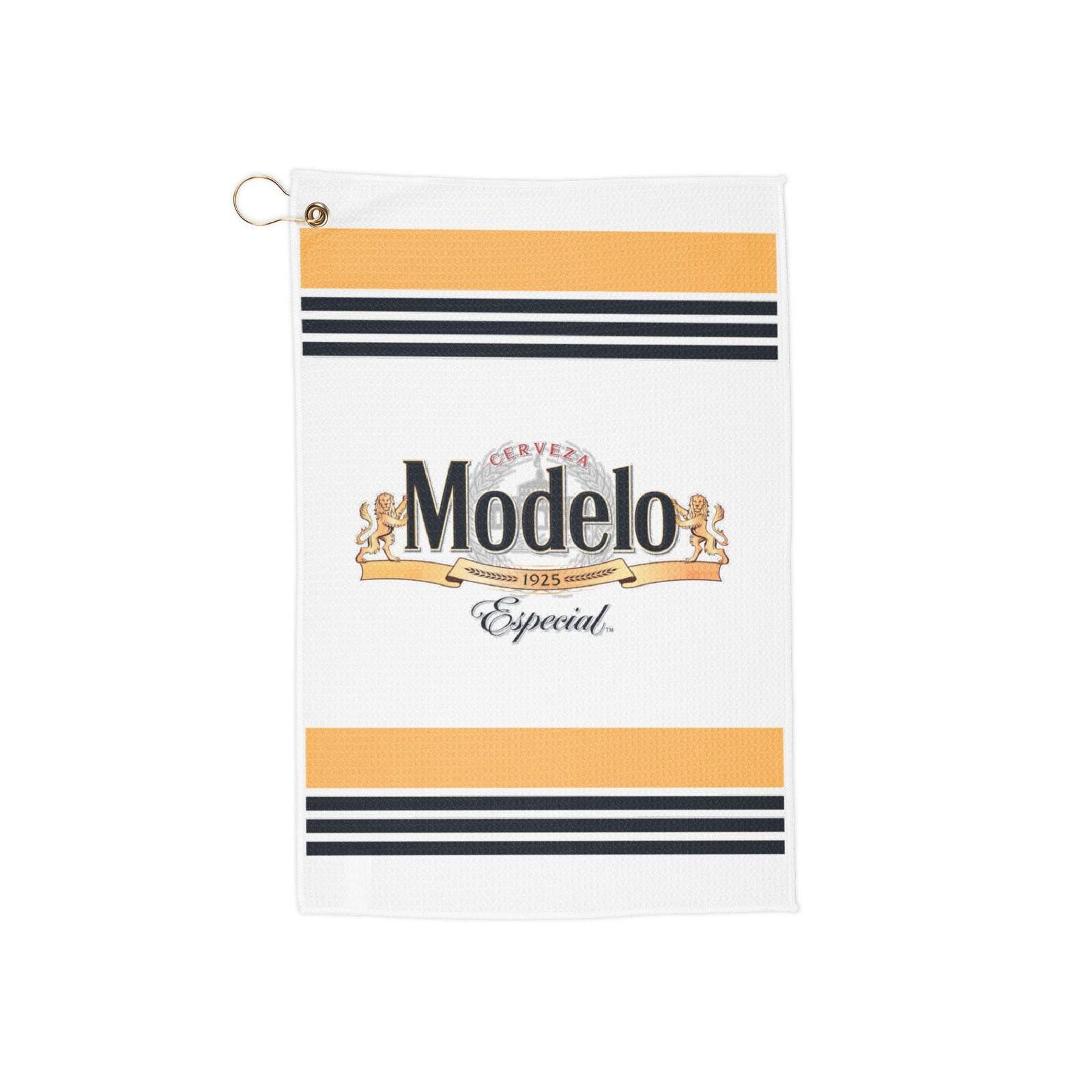 Designer Modelo Golf Towel - Perfect for Golf Beer Enthusiasts Size ONE SIZE - 1 Thumbnail