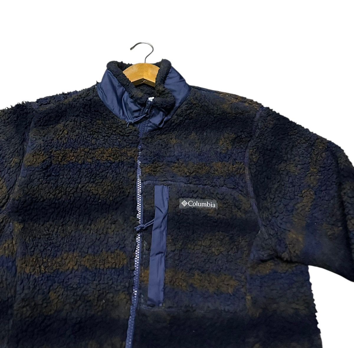 Columbia Columbia Men's Winter Pass Printed Sherpa Fleece Jacket Size US S / EU 44-46 / 1 - 3 Thumbnail