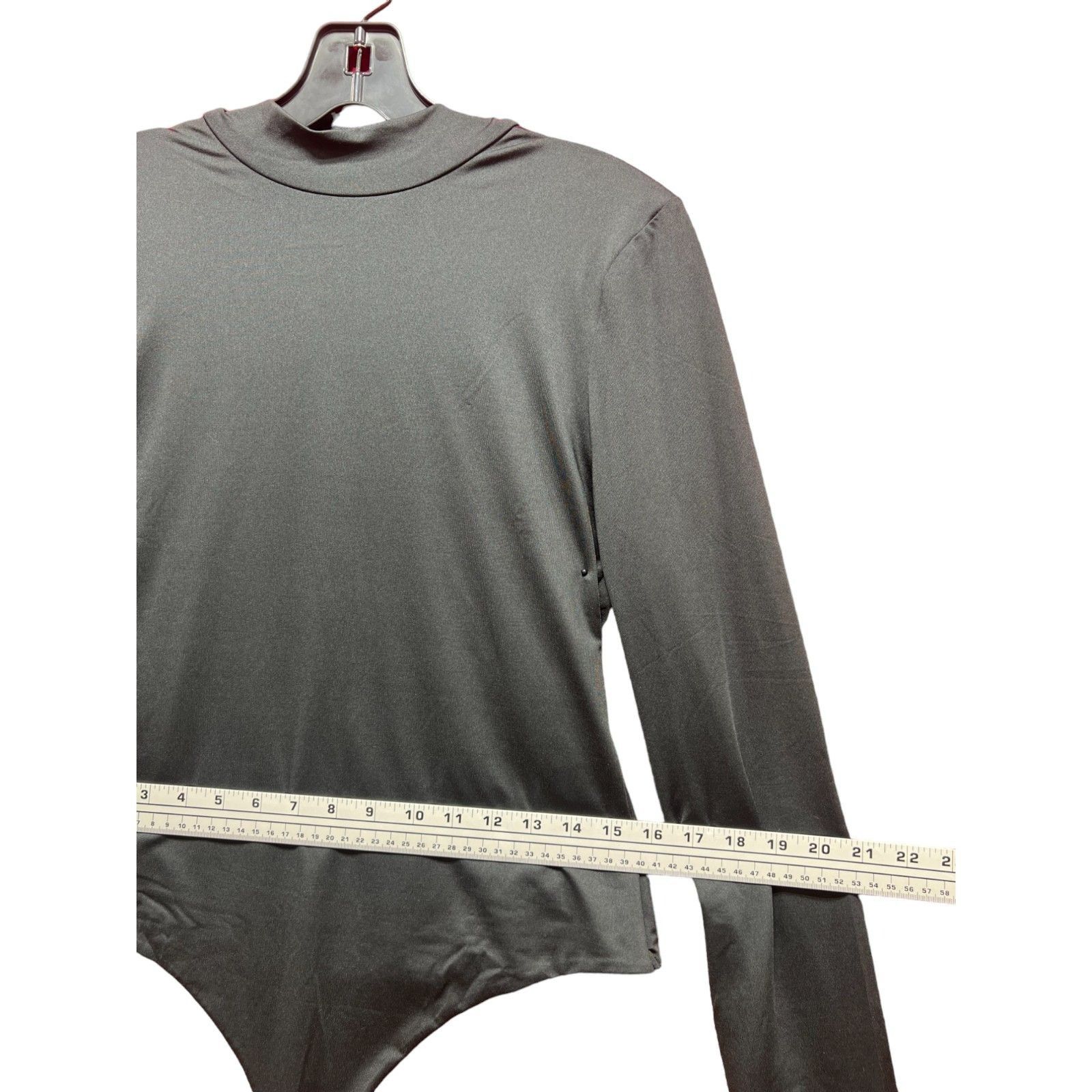 rue21 Rue 21 - Women's Turtleneck Long Sleeve Bodysuit - Black - E Size ONE SIZE - 5 Thumbnail