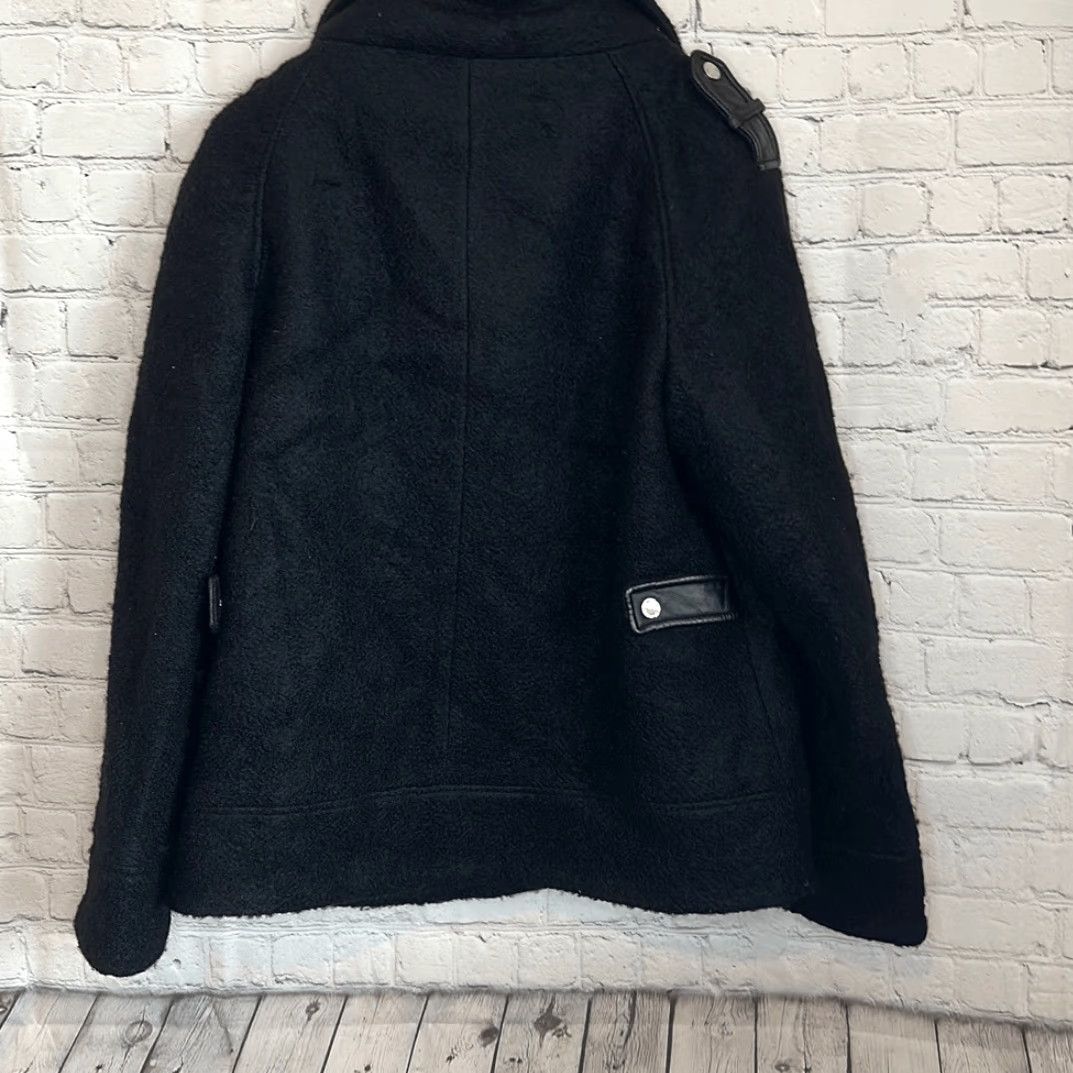 Calvin Klein Calvin Klein Women’s Jacket Wool Blend Zip up Black L Size L / US 10 / IT 46 - 6 Thumbnail