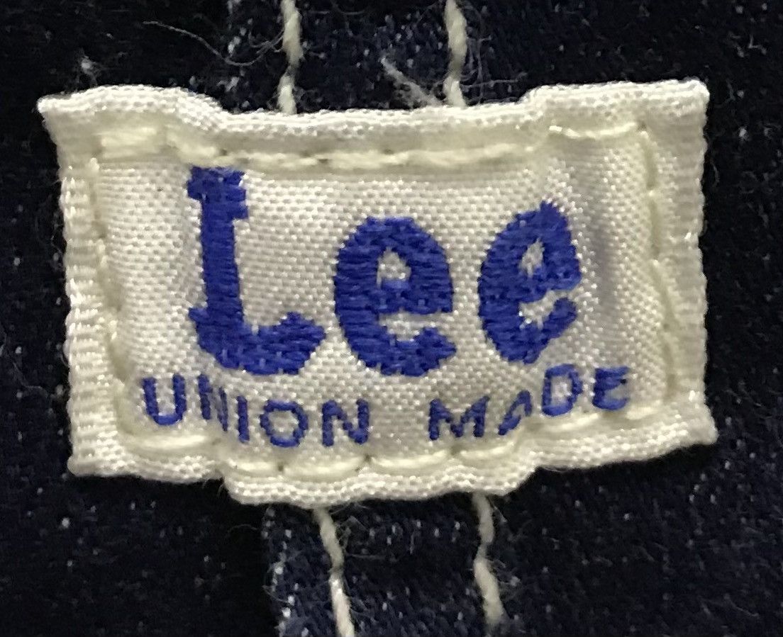 Lee × Vintage Vintage Lee Union Made Overall Size US 29 - 8 Thumbnail