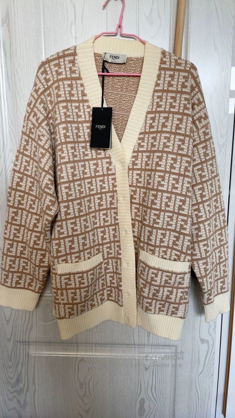 Fendi Fendi Cashmere Cardigan, Size 40, Classic Pattern Size XS / US 0-2 / IT 36-38 - 1 Thumbnail