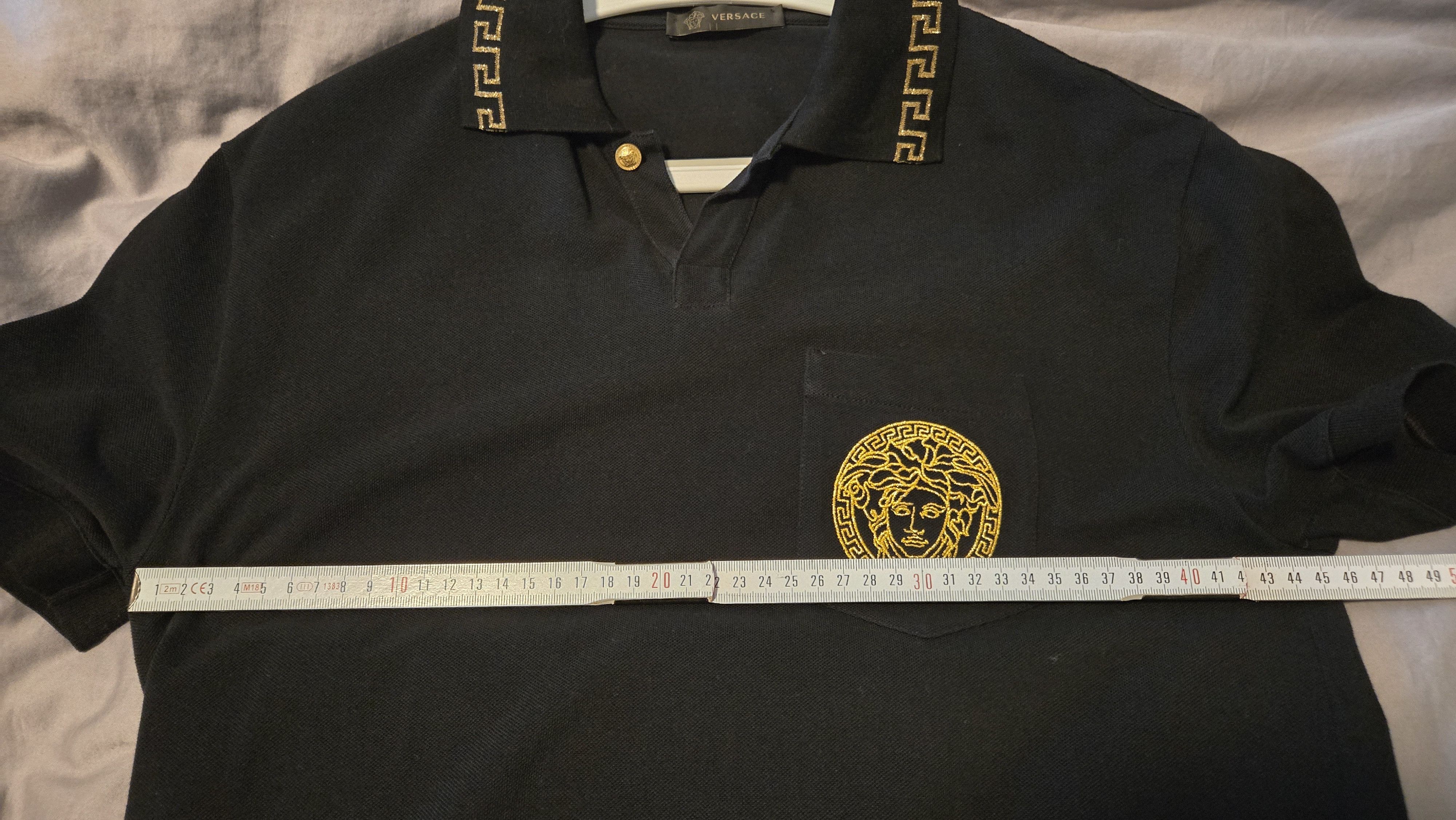 Versace Versace Black and Gold Polo Size US XS / EU 42 / 0 - 14 Thumbnail