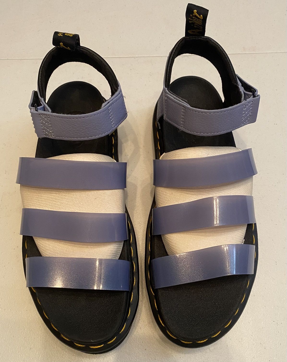 Dr. Martens Dr. Martens Blaire Jelly Sandals Zen Blue Glitter 10 US VGC Size US 10 / IT 40 - 1 Thumbnail