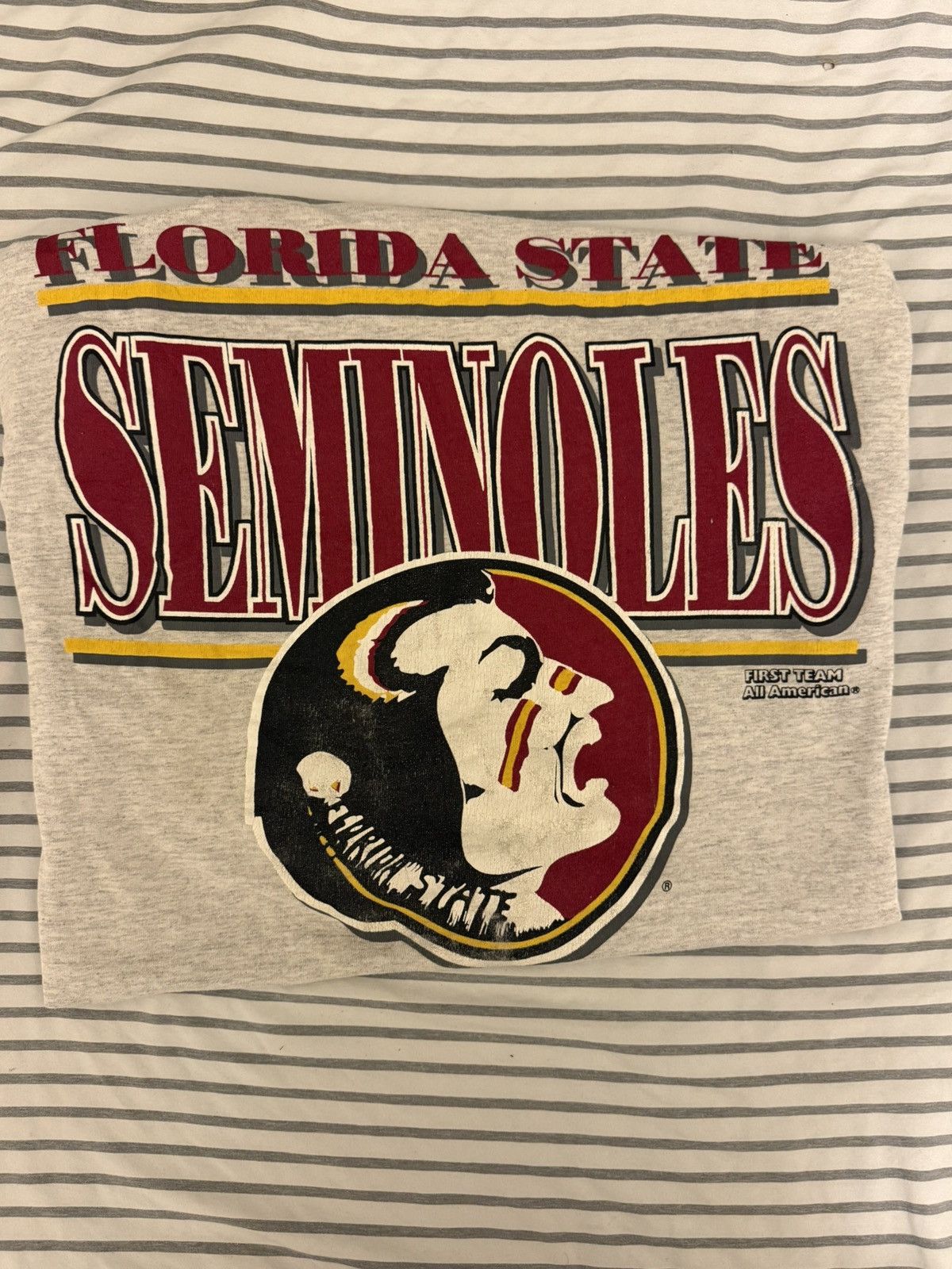 Vintage Vintage 90s Florida Seminoles shirt Size US M / EU 48-50 / 2 - 2 Thumbnail