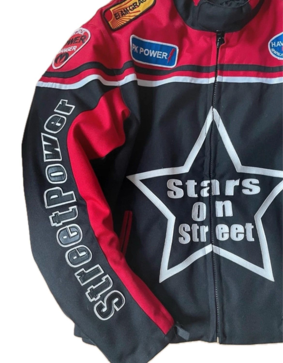 Japanese Brand × Vintage Vintage STARS ON STREET racing jacket Size US XL / EU 56 / 4 - 2 Thumbnail