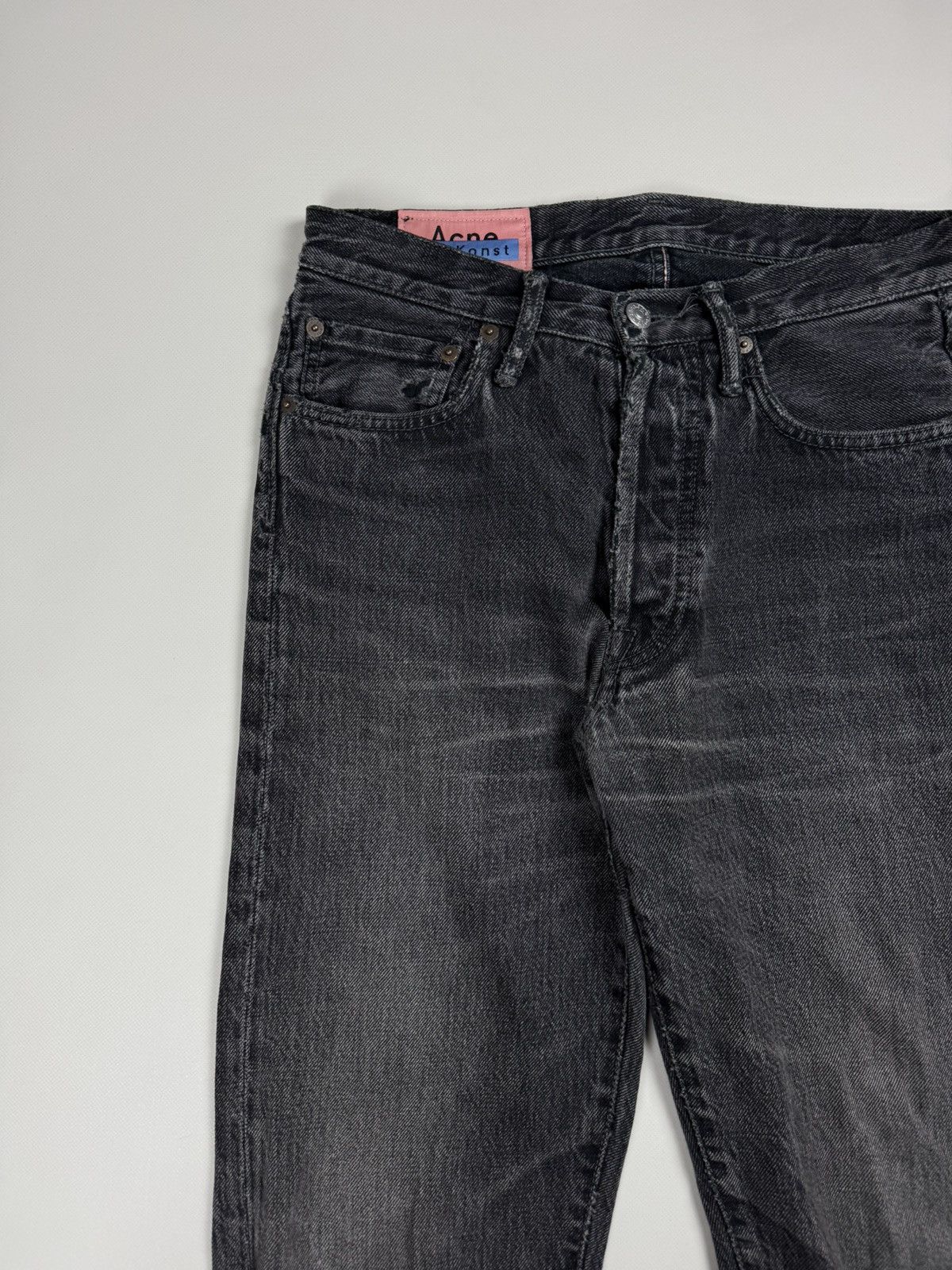 Acne Studios Acne Studios Bla Konst 1996 Used Distressed Denim Jeans Size US 29 - 6 Thumbnail