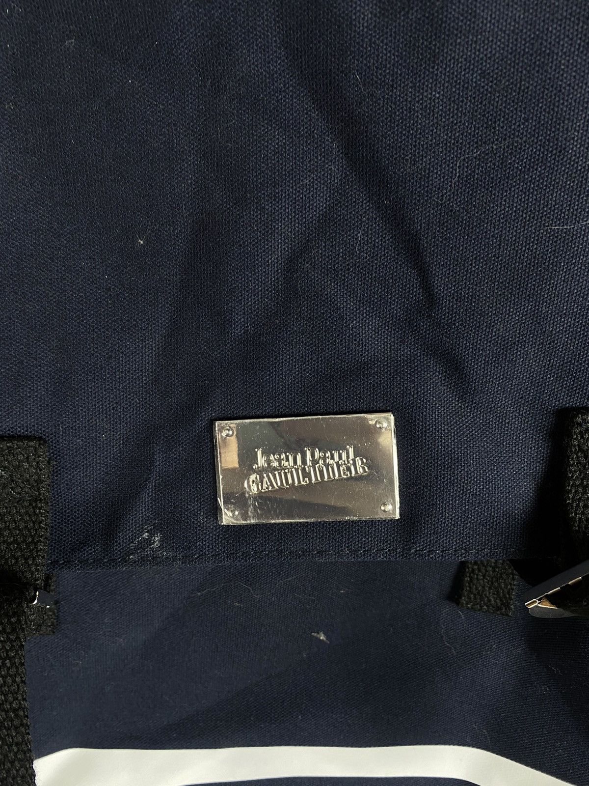 Jean Paul Gaultier Jean Paul Gaultier JPG unisex backpack vintage blue Size ONE SIZE - 4 Thumbnail
