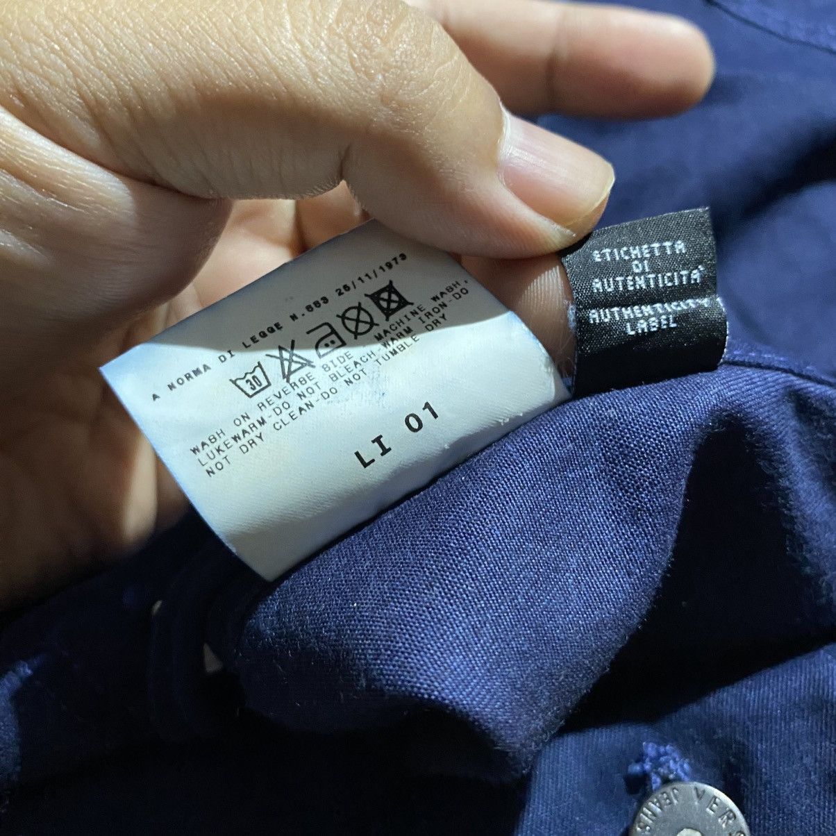 Versace Jeans Couture Indigo Versace Jeans Couture Button Up Shirt Size S / US 4 / IT 40 - 8 Thumbnail
