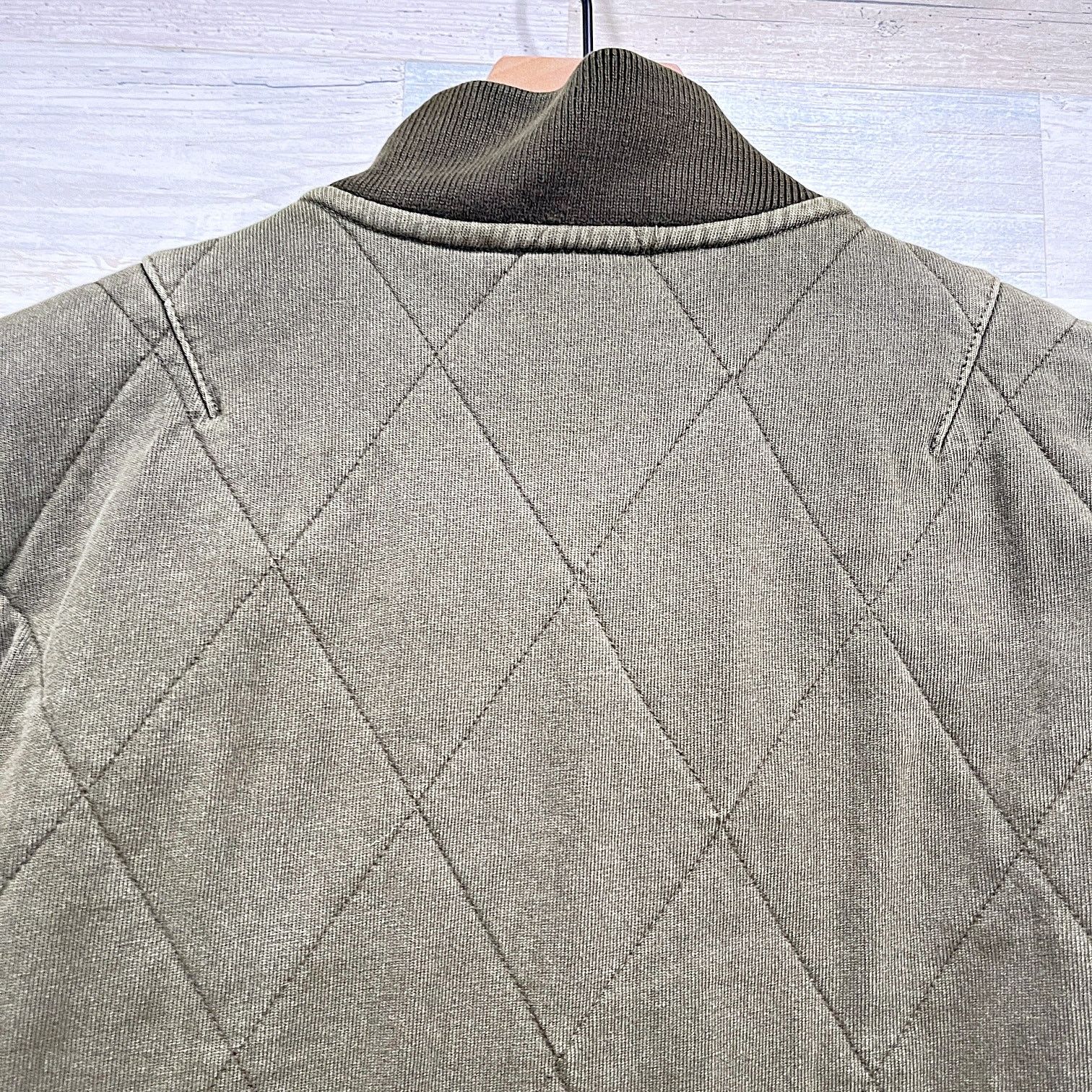 Polo Ralph Lauren POLO Ralph Lauren Quilt Flight Bomber Jacket Green Womens L Size L / US 10 / IT 46 - 7 Thumbnail
