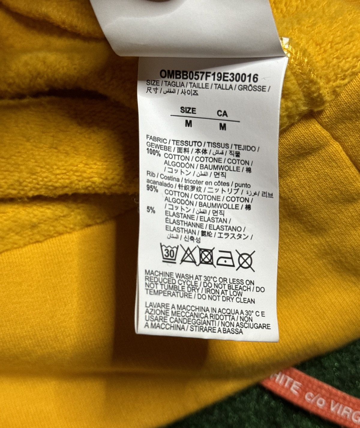 Off-White Off-white Oversized Industrial Y013 Hoodie Size US M / EU 48-50 / 2 - 6 Thumbnail