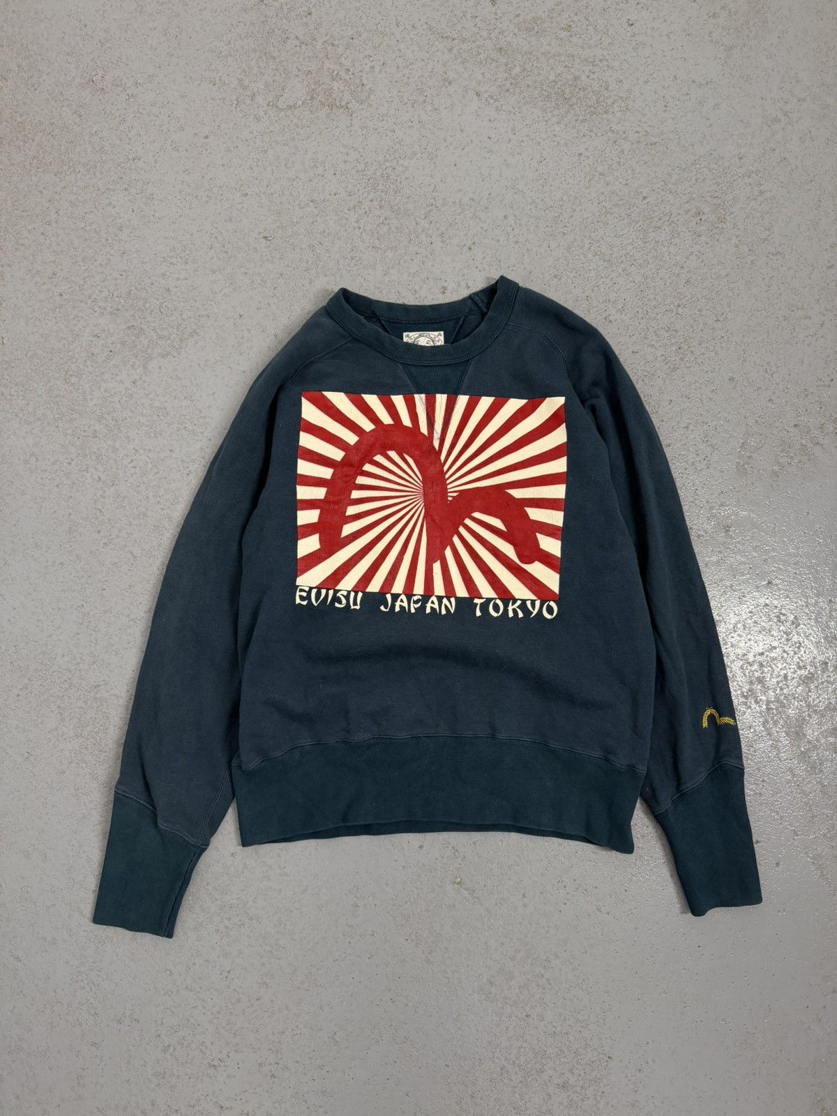 Evisu Evisu Logo Sweatshirt Size US M / EU 48-50 / 2 - 1 Thumbnail
