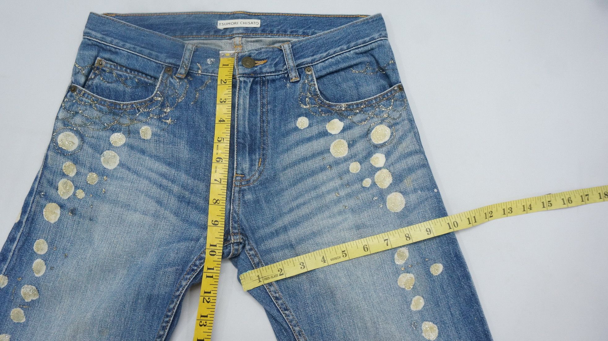 Issey Miyake Rare 🔥 TSUMORI CHISATO Vintage Soft Denim Size 30" / US 8 / IT 44 - 10 Thumbnail