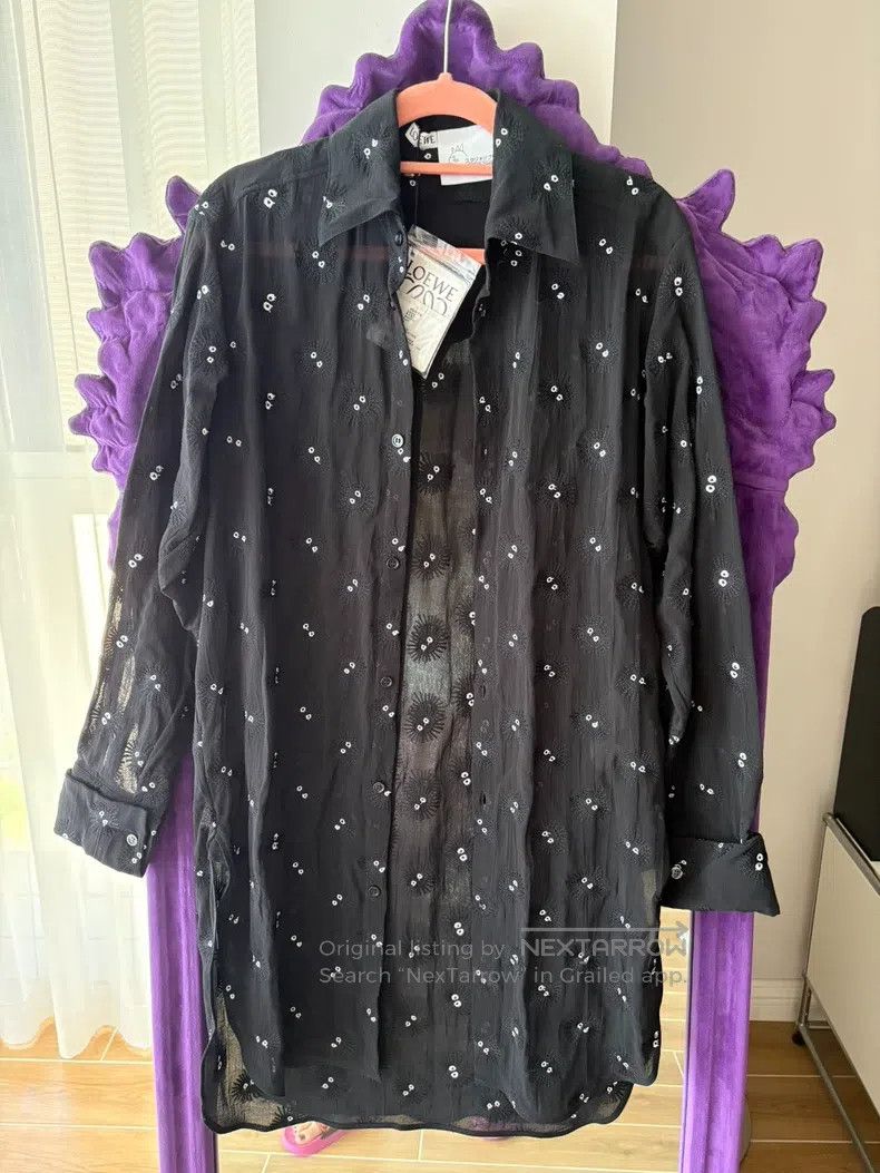 Loewe Loewe Black Shirt Size XXS / US 00 / IT 34 - 2 Thumbnail