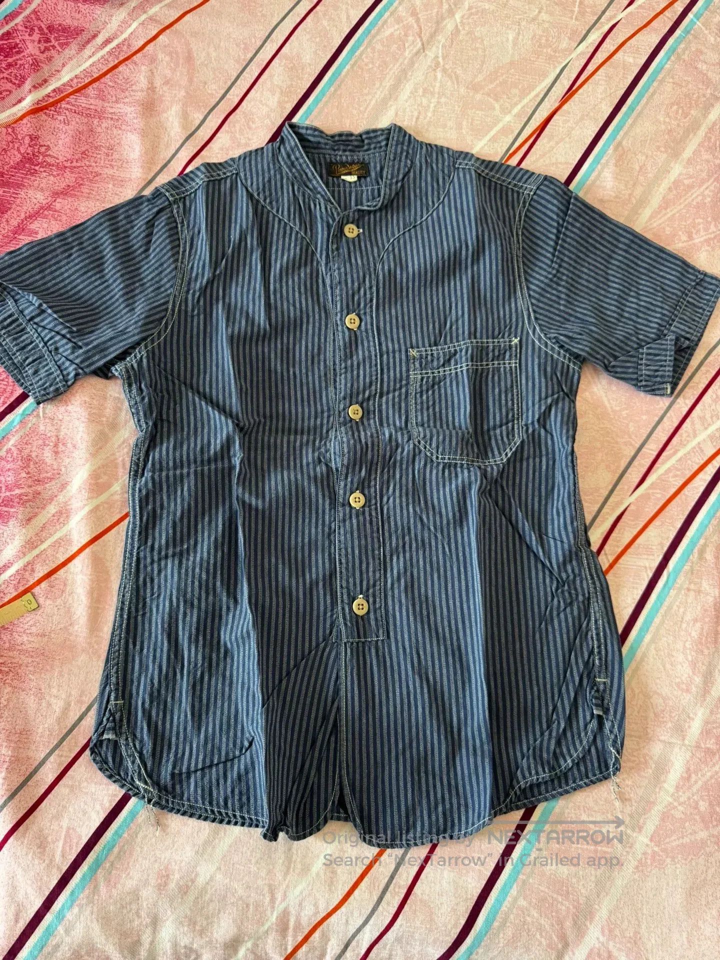 Freewheelers Freewheelers Short Sleeve Baseball Shirt. Size US M / EU 48-50 / 2 - 1 Thumbnail
